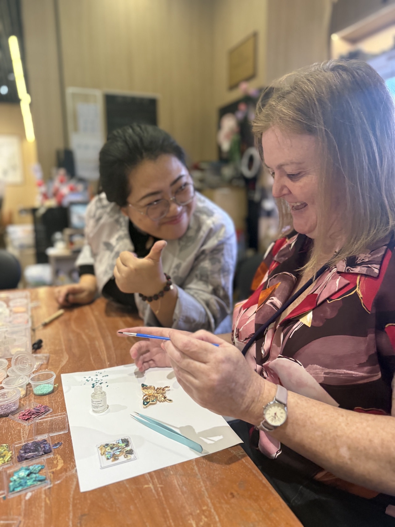 Handcraft Your Chinese Mother-of-Pearl Jewelry