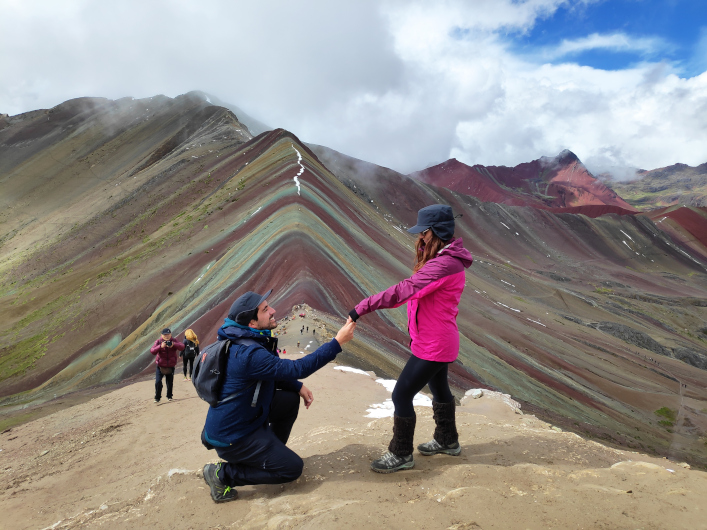 Vinicunca Rainbow Mountain