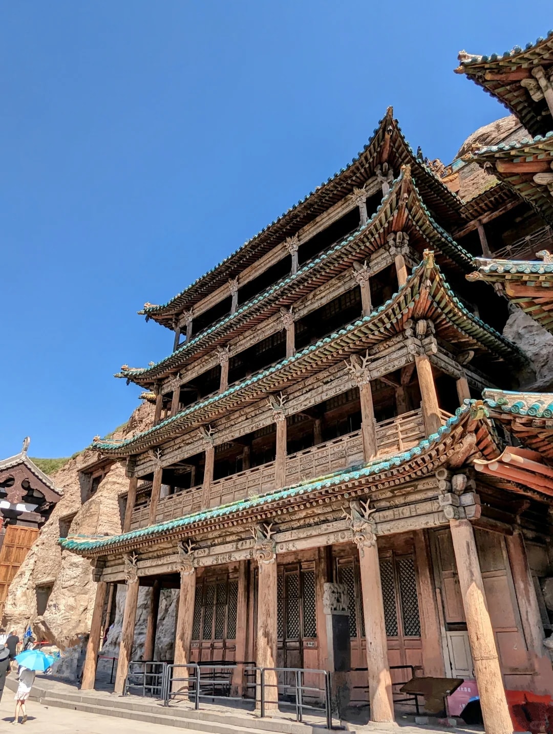 山西太原/大同出發雲岡石窟懸空寺應縣木塔一日遊（佛窟藝術與懸崖古寺的碰撞）