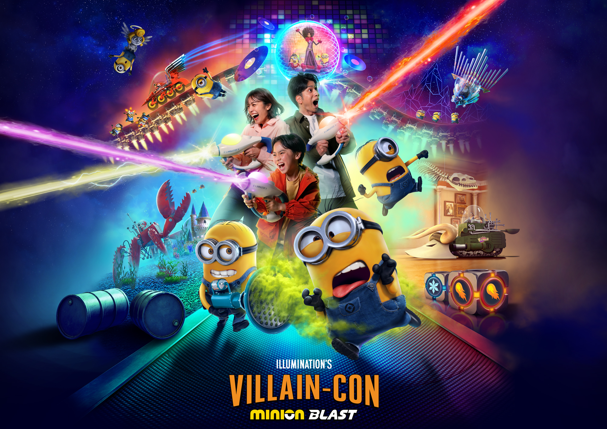 【小小兵瘋狂任務：成為大壞蛋之路】以成為世界第一的壞蛋為目標，盡情瘋狂開戰吧！