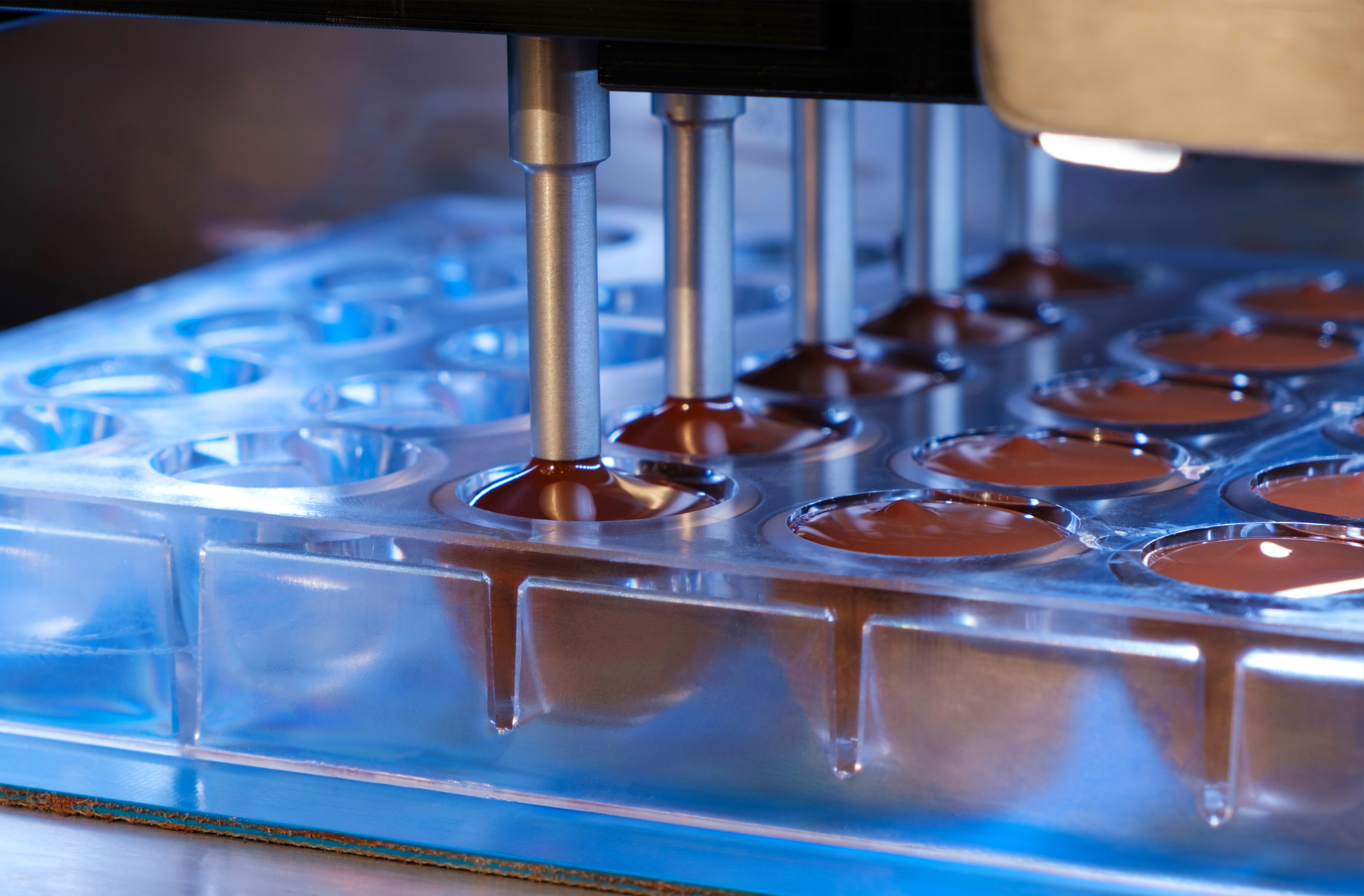 chocolate machine in chocolate labs