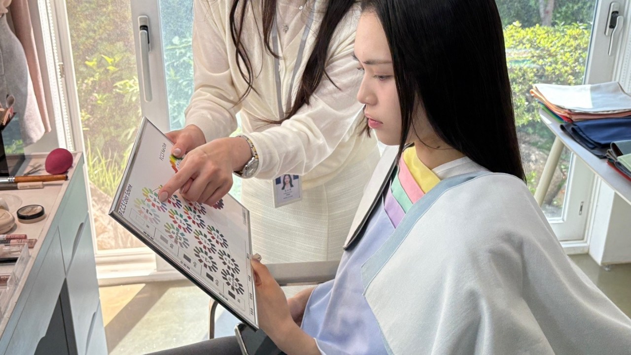 釜山廣安裡整體形象打造（個人色彩診斷+美妝演示）