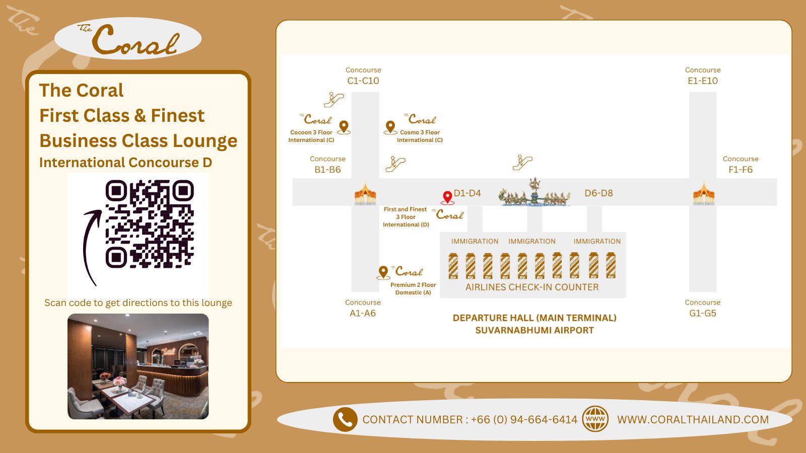 The Coral Finest Business Class Lounge (International)