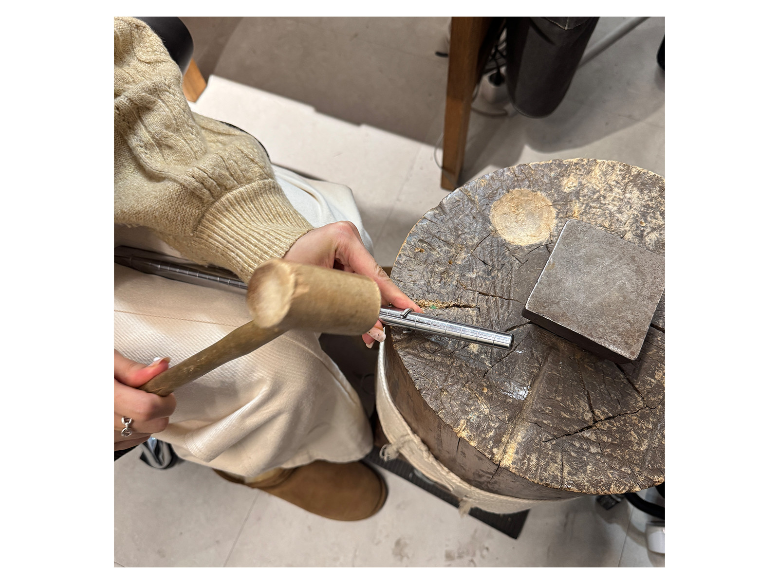 Create Your Own Silver Ring One-Day Class in Seoul