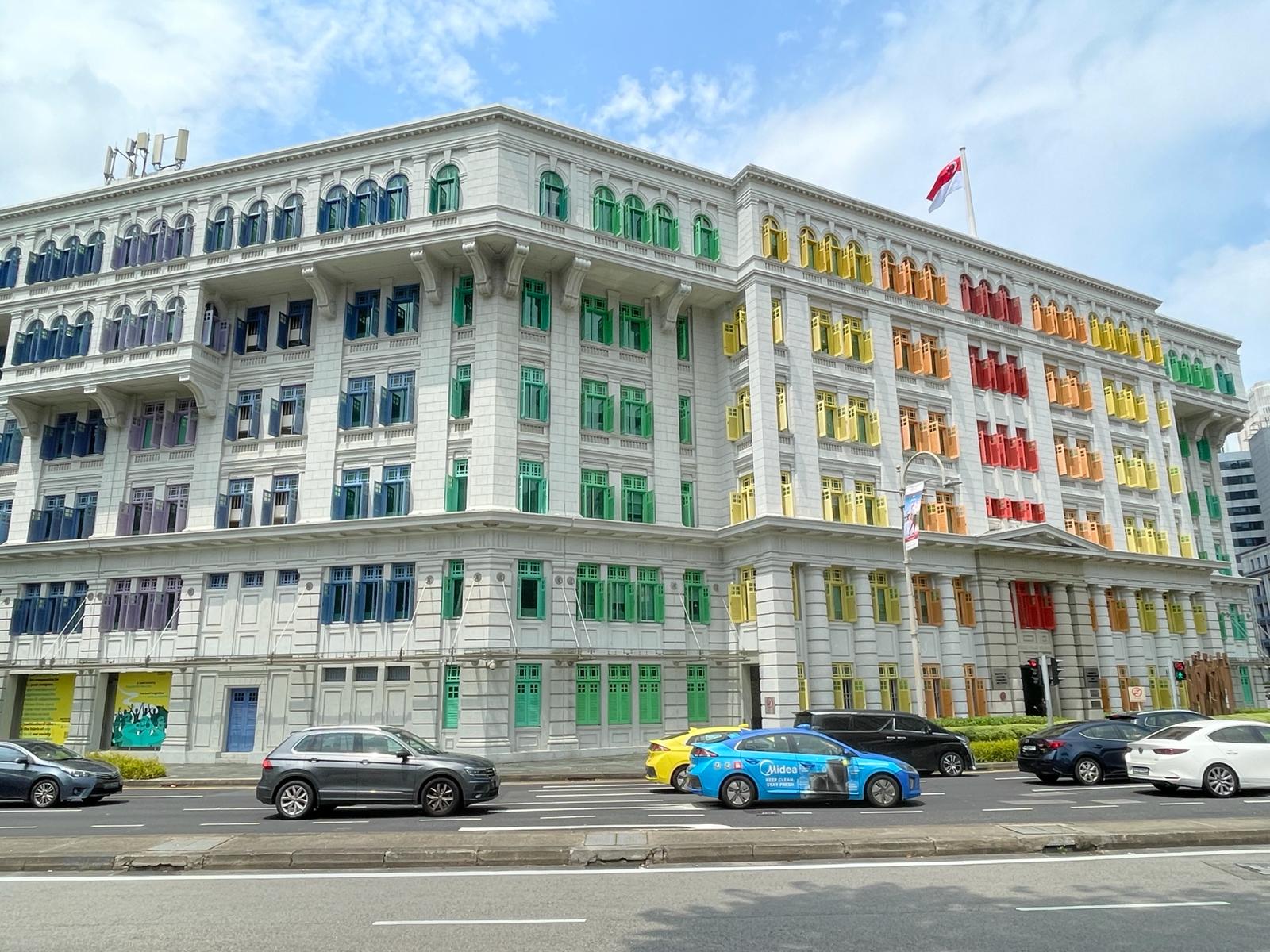 Timeless Legacy of Legendary Footsteps in Civic District Singapore