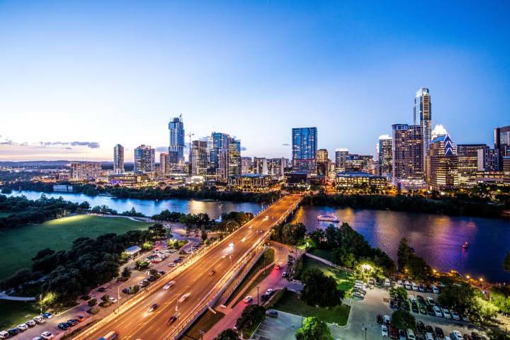Austin view