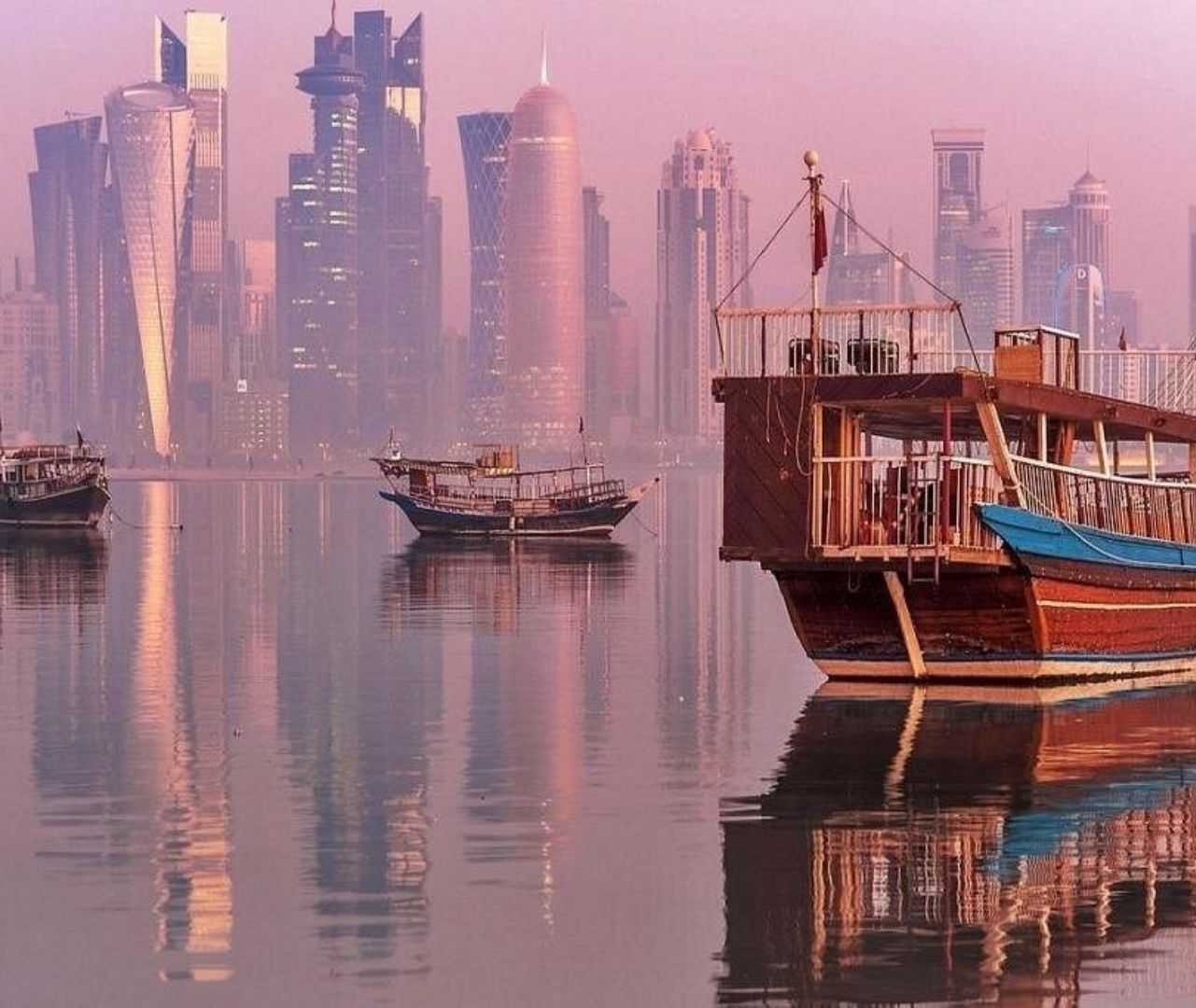 Doha Dhow Harbour Half-Day All-Inclusive Dhow Cruise