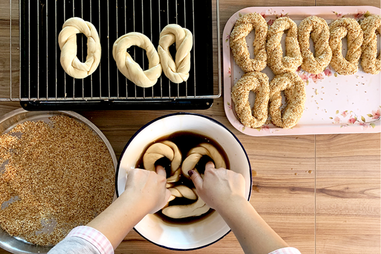 Стамбул: Мастер-класс по приготовлению симита и турецкий завтрак