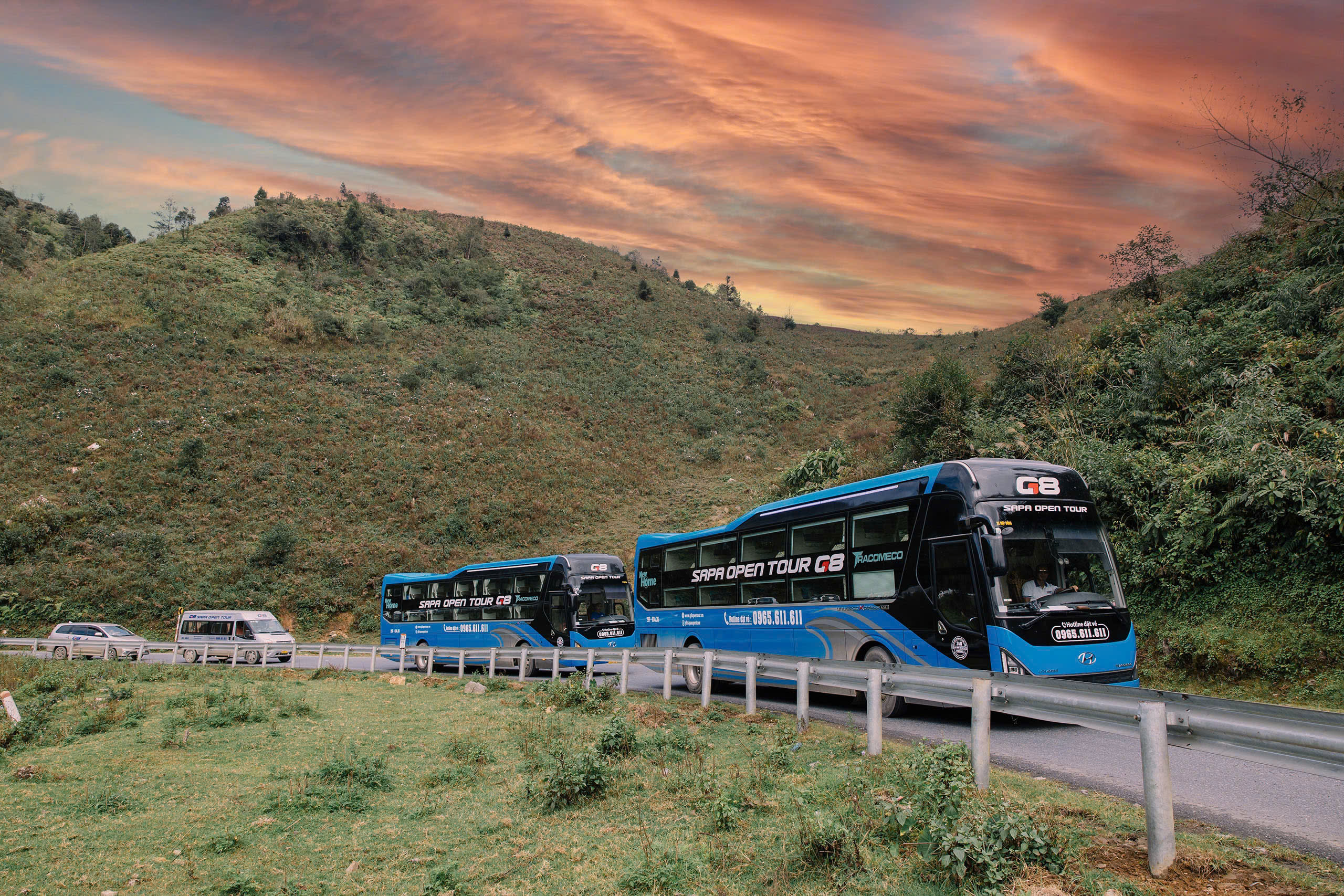 Ha Giang from/to Sapa Sleeper Bus by G8 Open Tour