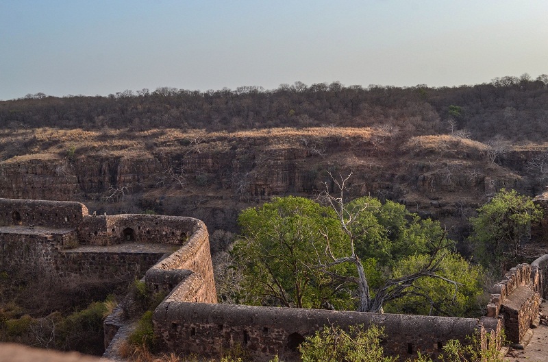 Ranthambore Fort, A UNESCO World Heritage Site.
