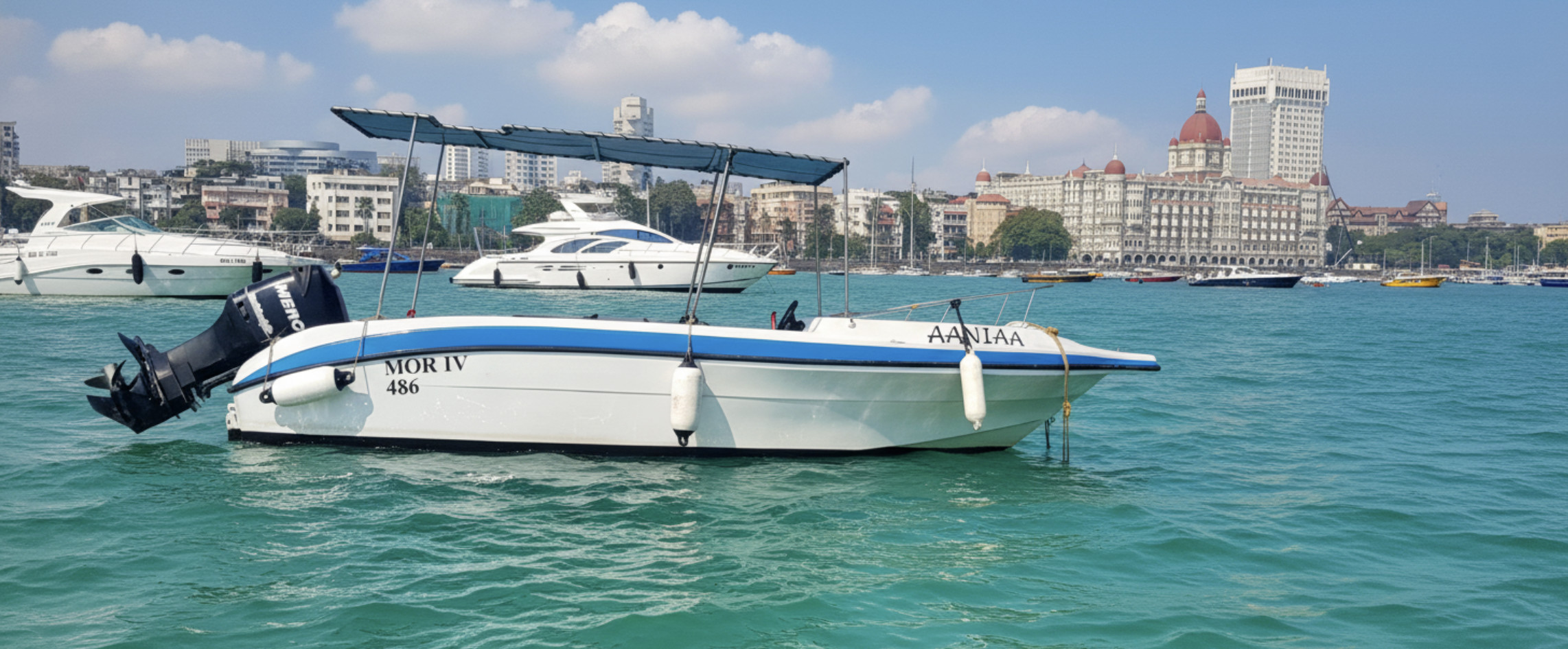 Mumbai: Private Speed Boat Ride to Mandwa/ Alibaug