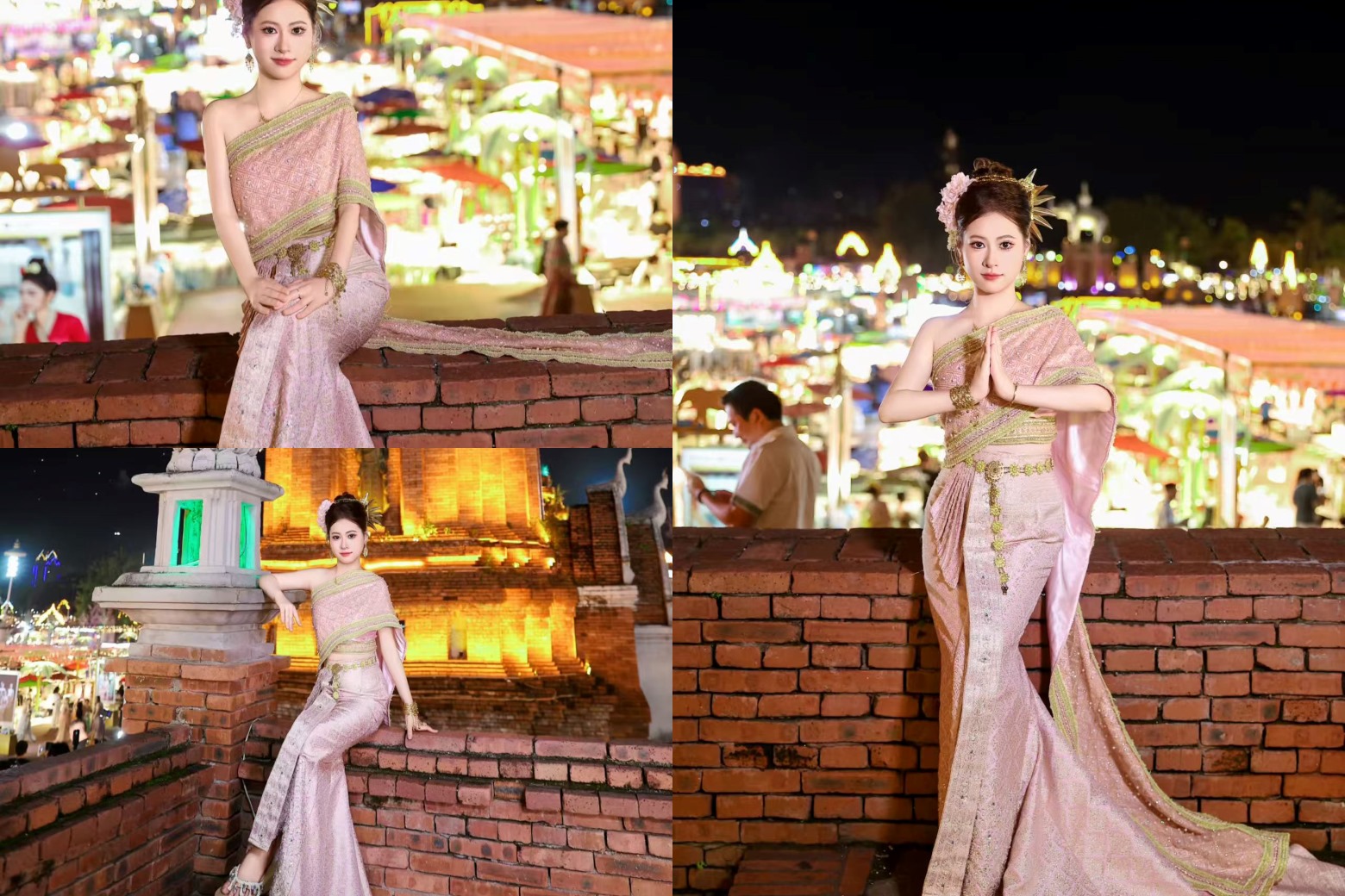 根據臉型、服裝定製專屬妝容,野生眉、亮片眼妝、漸變腮紅拿捏傣泰風情 根據臉型、服裝定製專屬妝容,野生眉、亮片眼妝、漸變腮紅拿捏傣泰風情