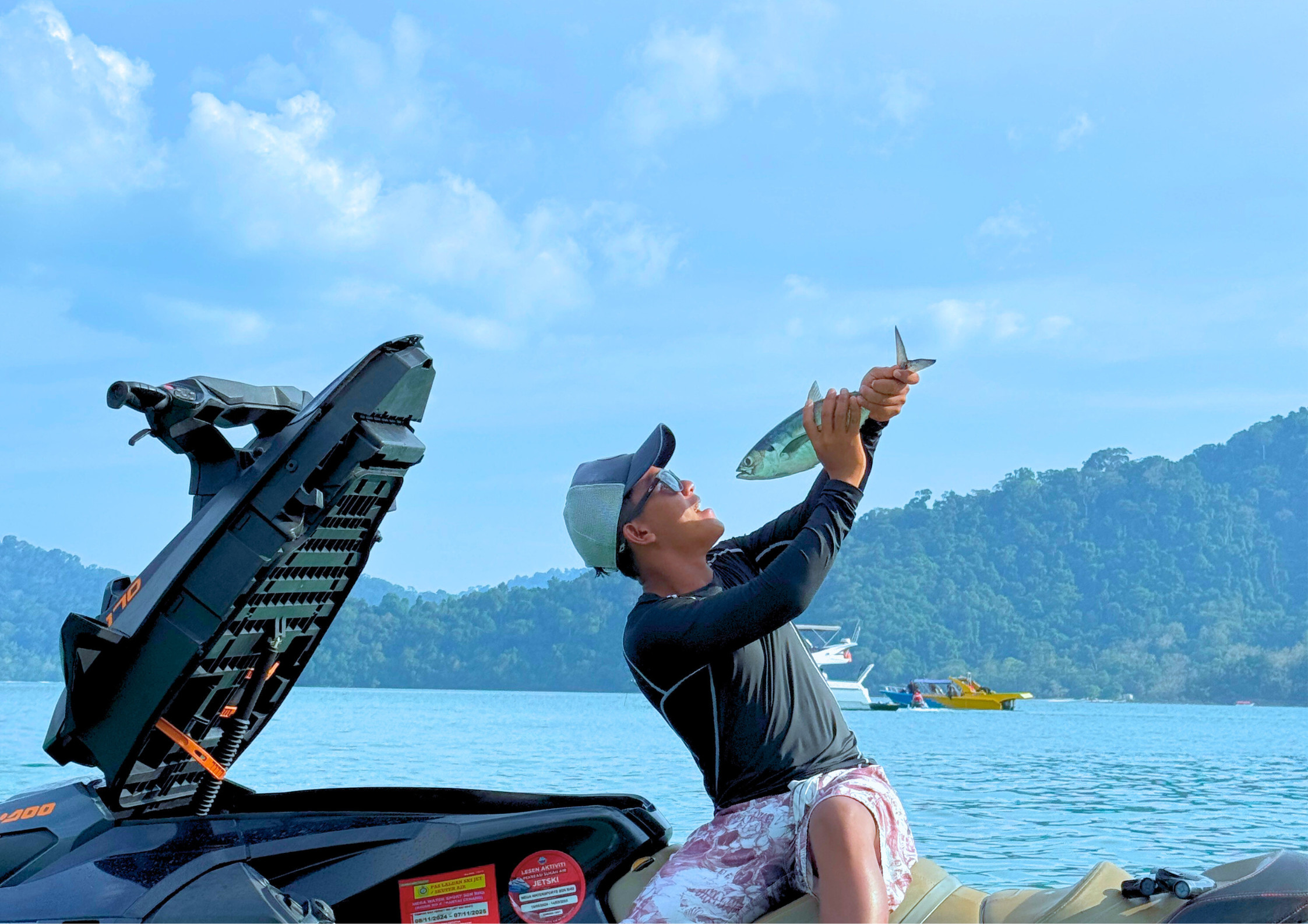 Jet Ski Tour with Fishing Experience in Langkawi 