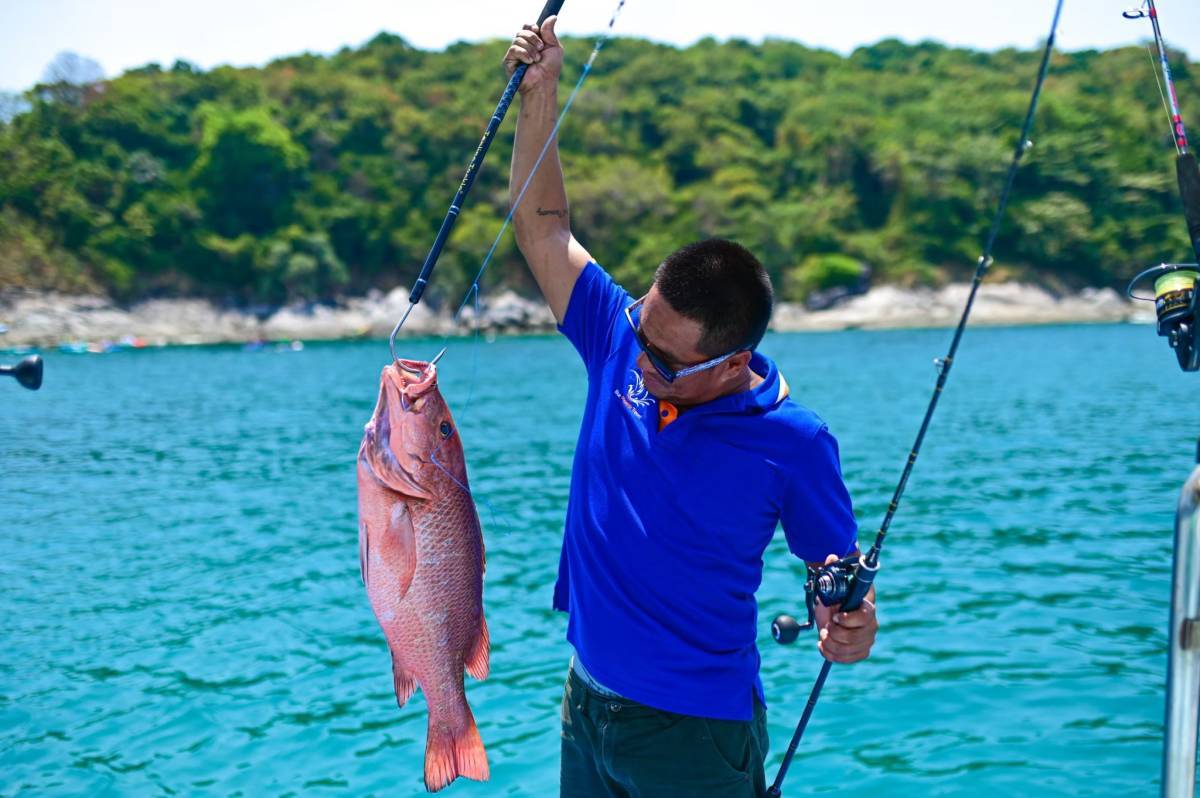 海上垂釣