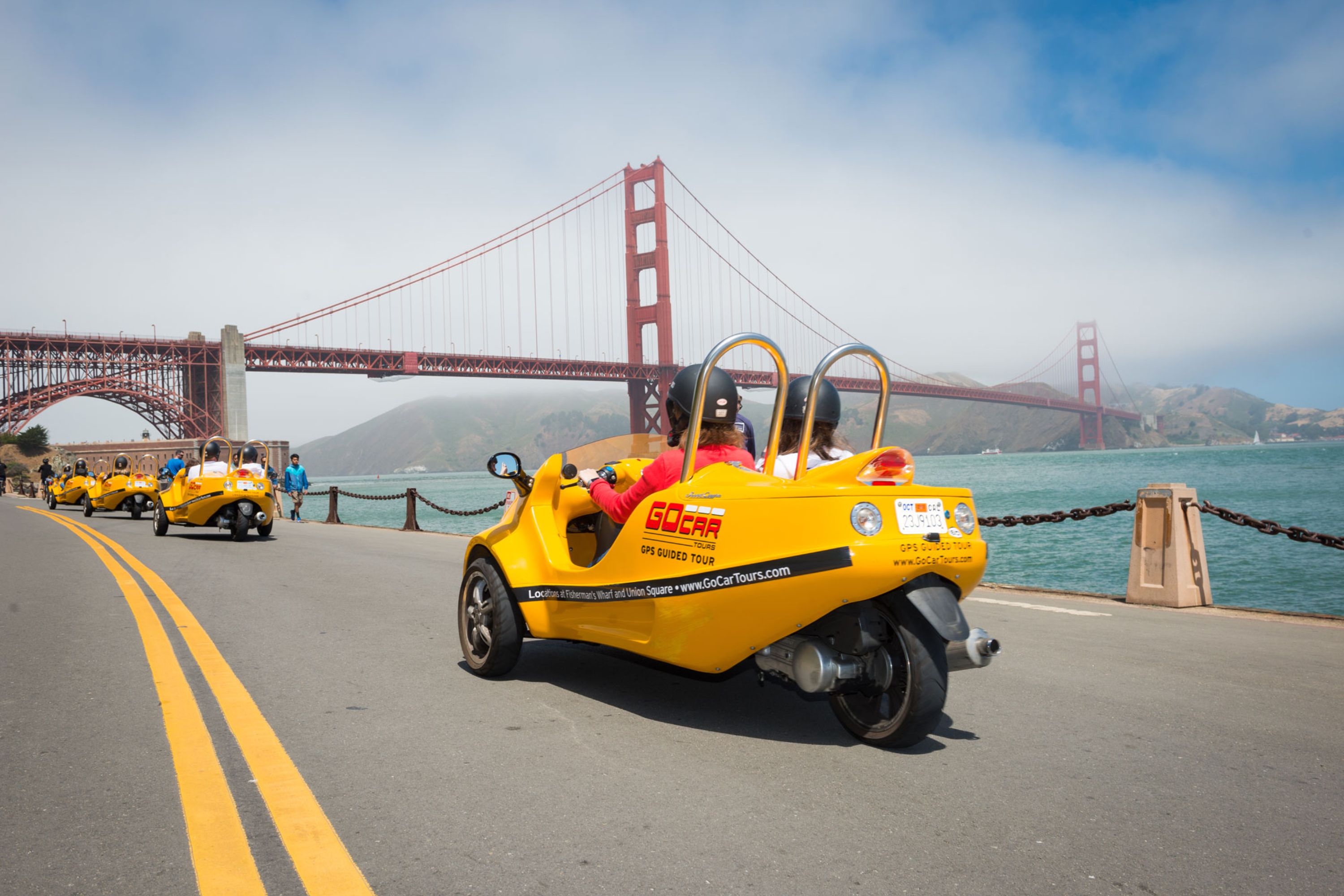 San Francisco 3-Hour Early Bird GoCar Tour