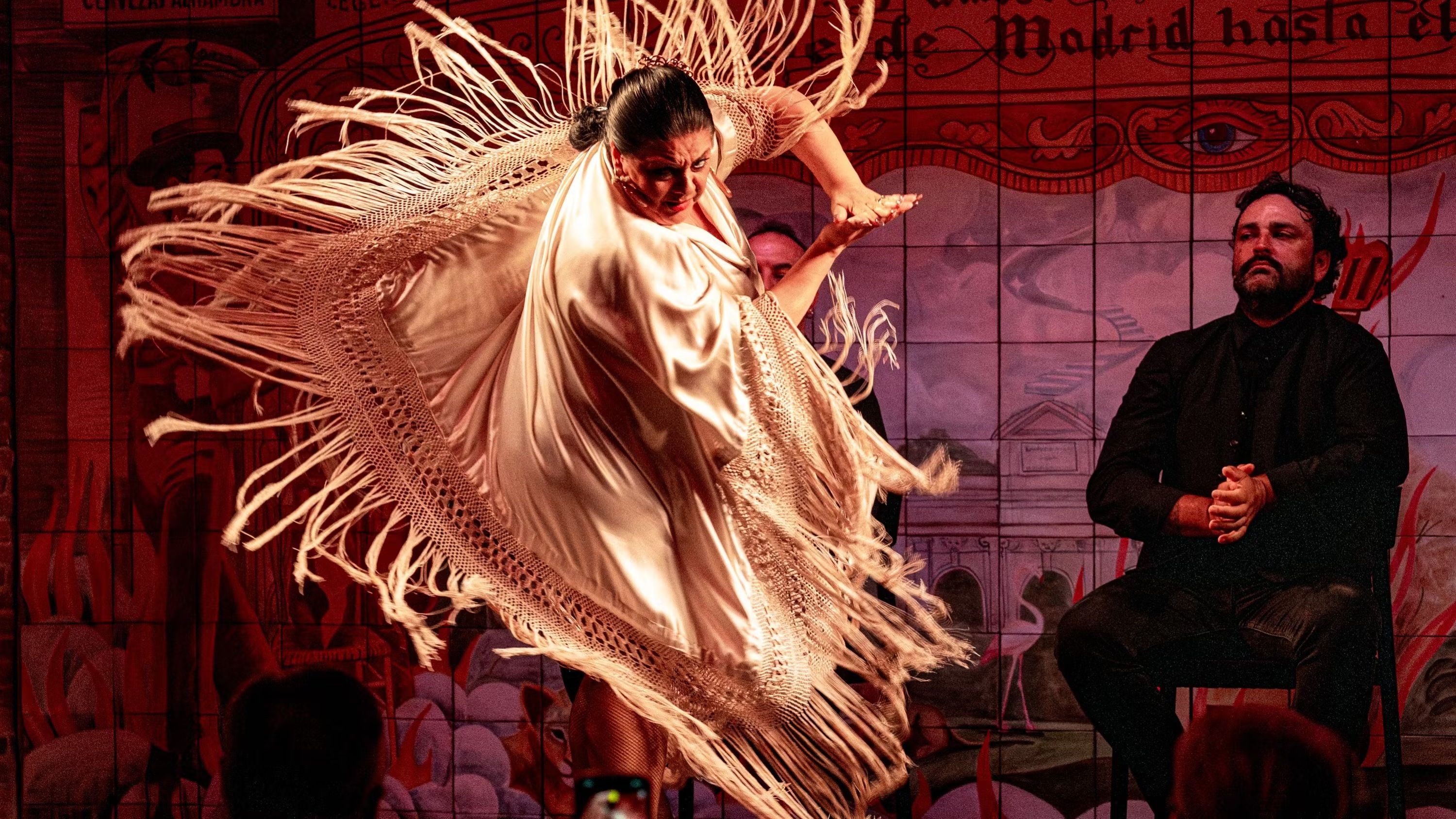 Madrid flamenco show at Flamenco de Leones with dinner