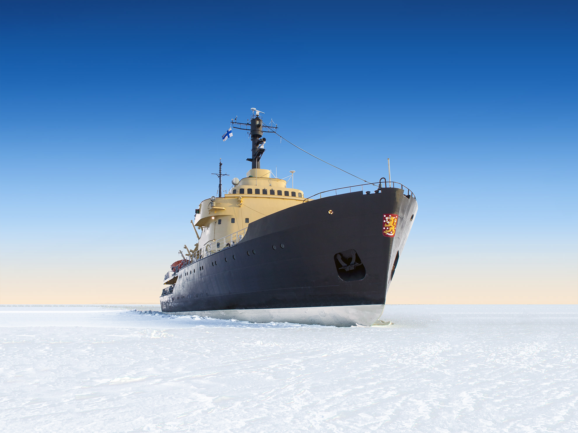 Icebreaker Sampo Morning Cruise with Ice Floating