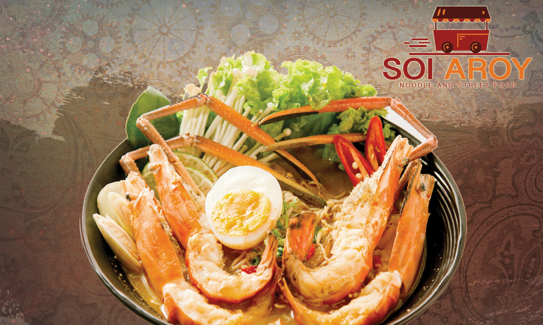 Soi Aroy in Sim Lim Square and Singapore Management University