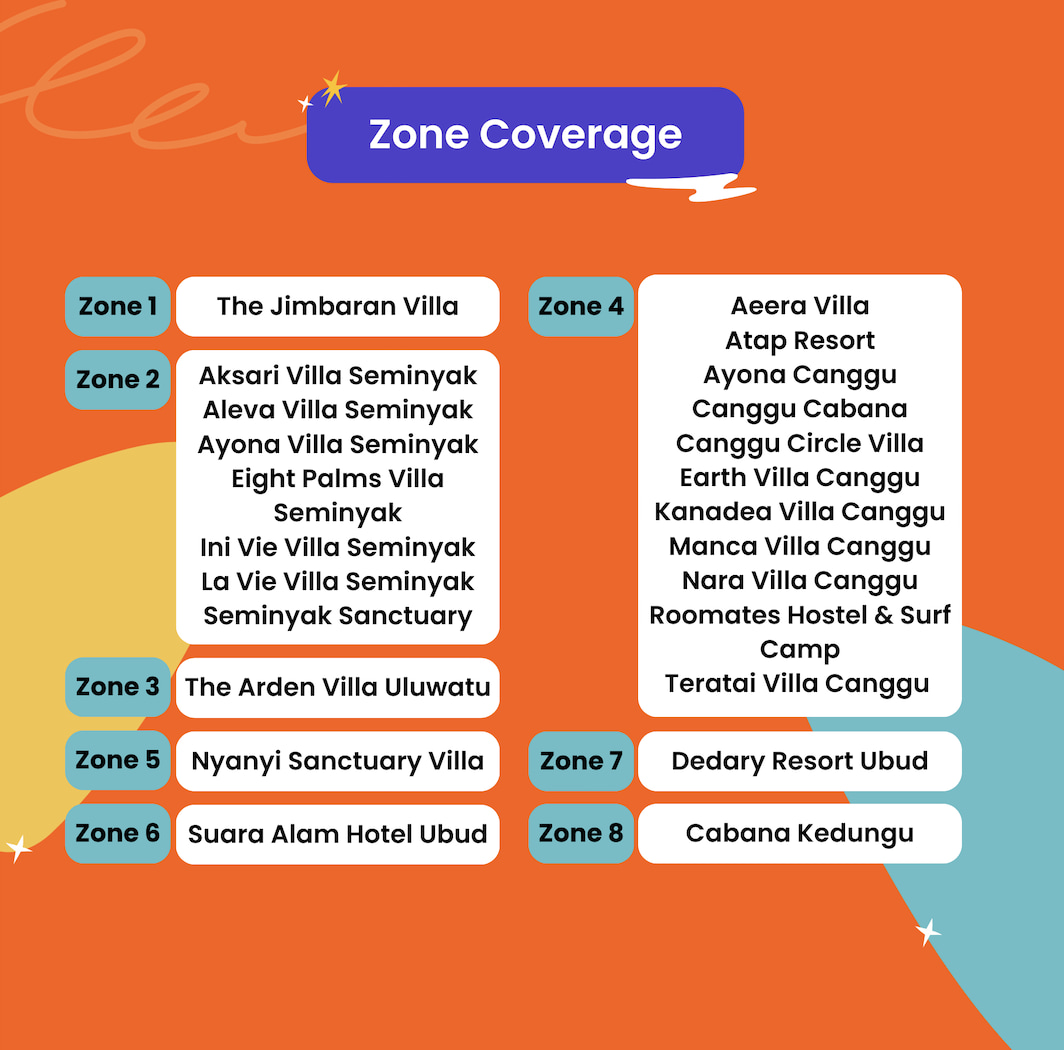 請參考地圖以了解服務範圍 請參考地圖以了解服務範圍