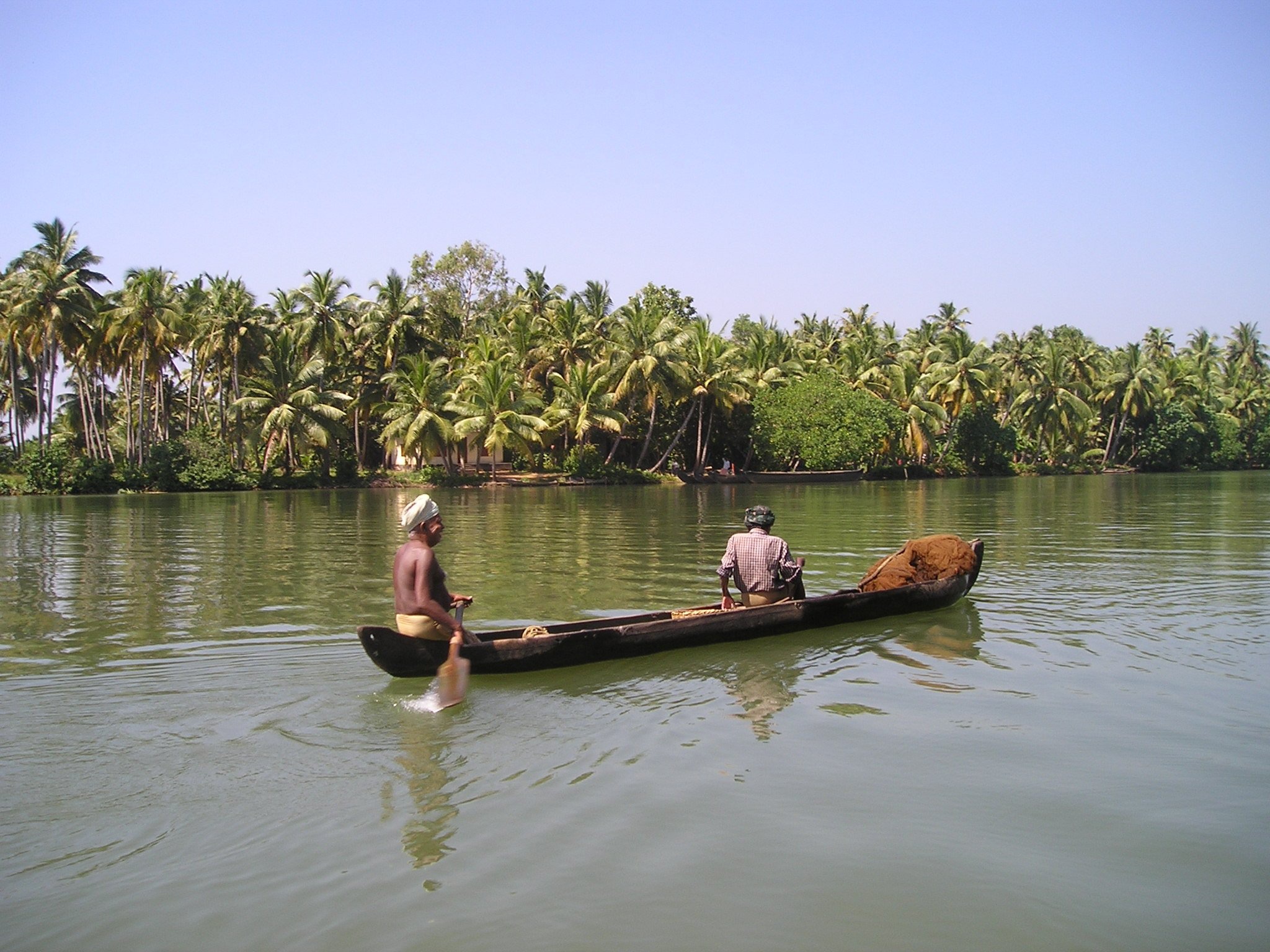 Alleppey (Alappuzha) is famous for their houseboat cruises and Backwaters.