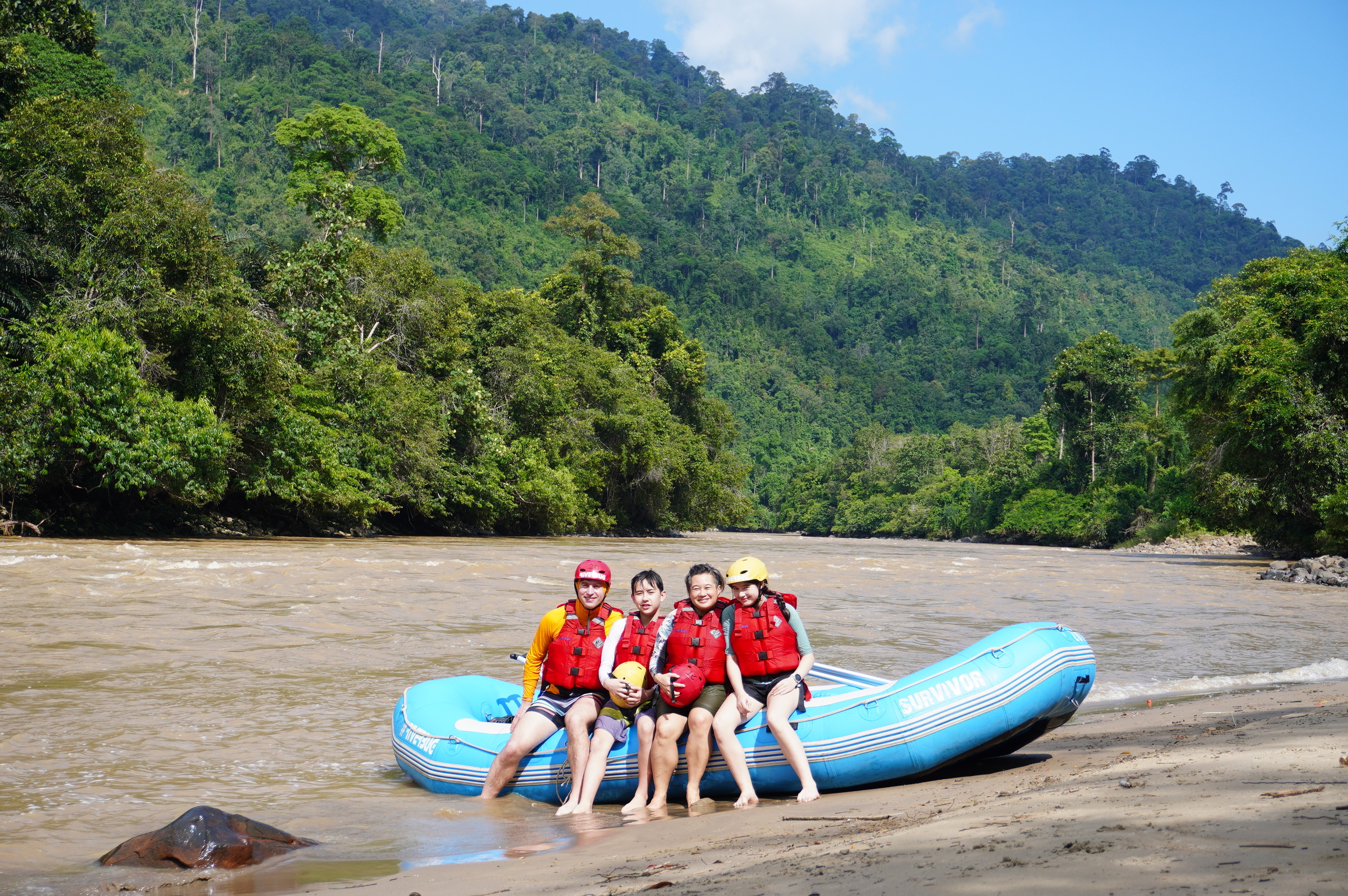 Padas White Water Rafting in Sabah 