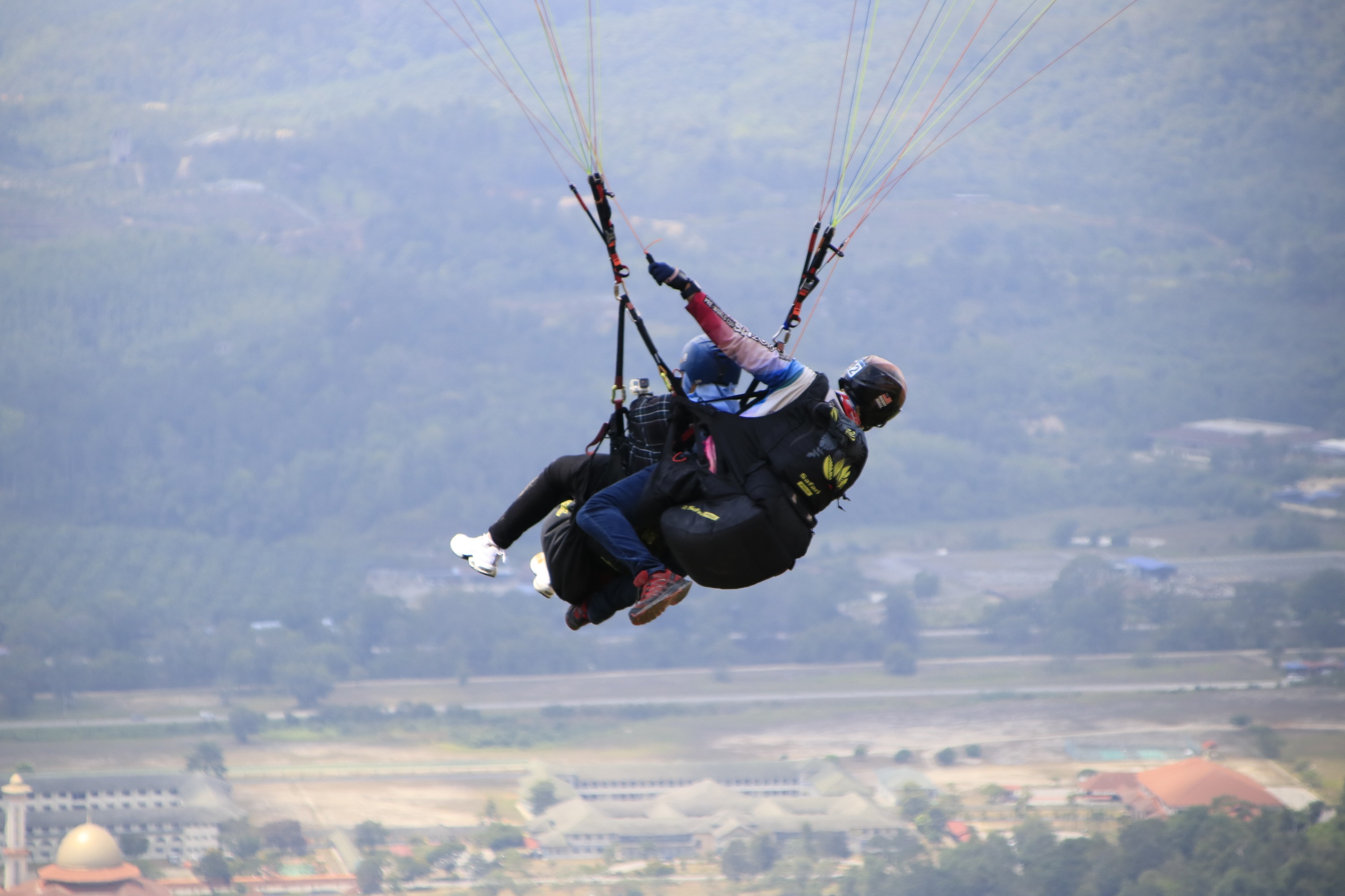 登加樓專業雙人滑翔傘體驗