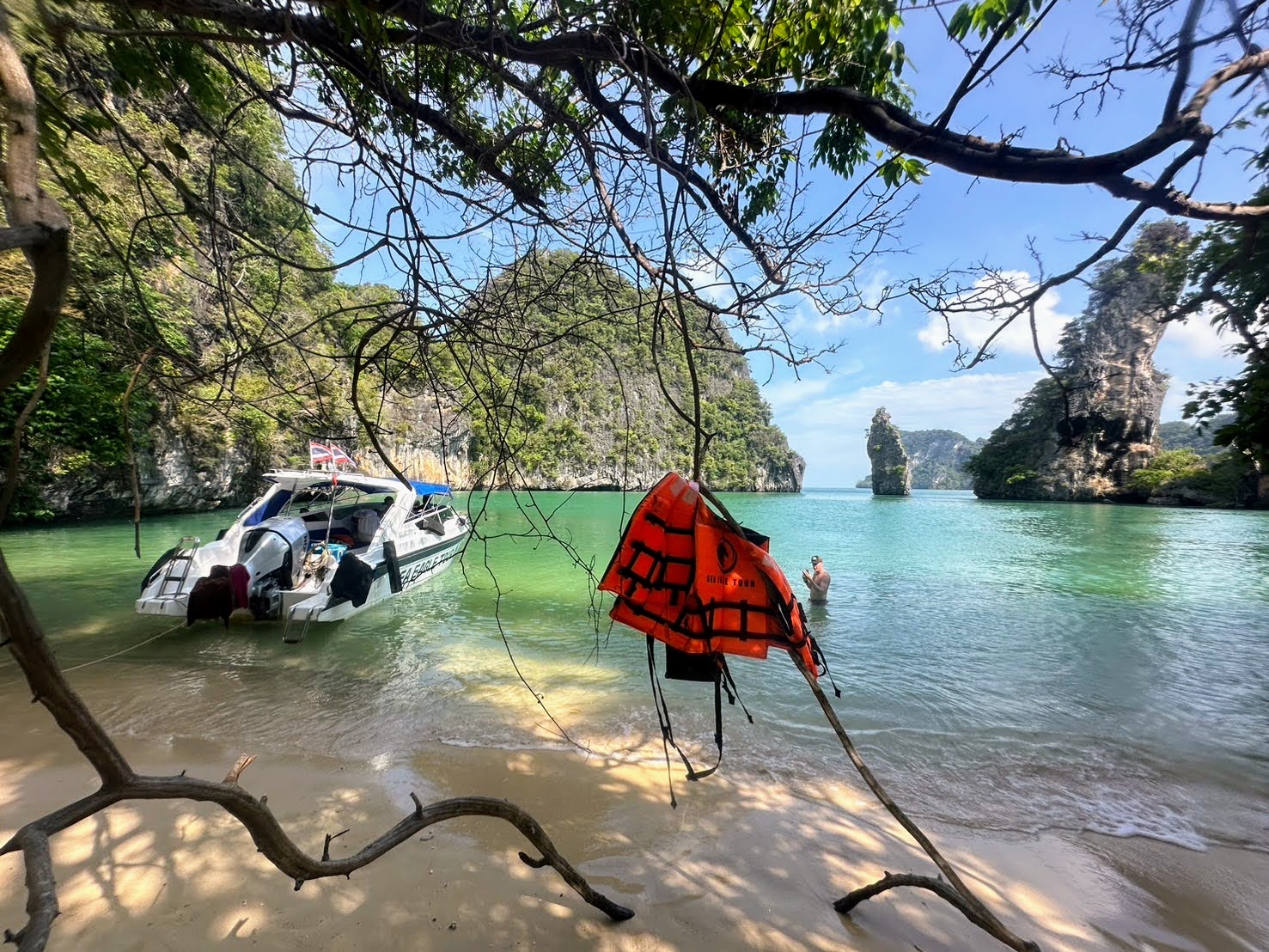 Thrilling Speedboat Blitz to Panak, Hong and Kudu Island from Krabi