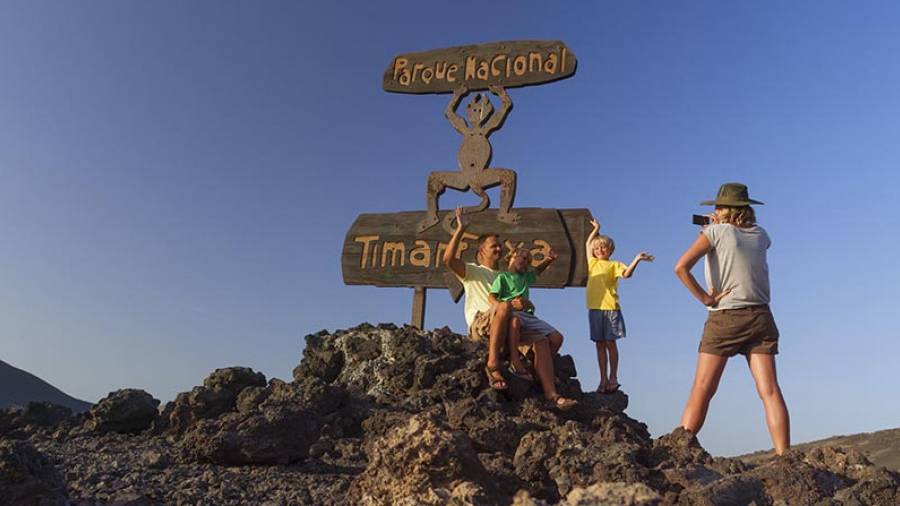Explore the dramatic Fire Mountains of Timanfaya, shaped by volcanic eruptions in the 1700s
