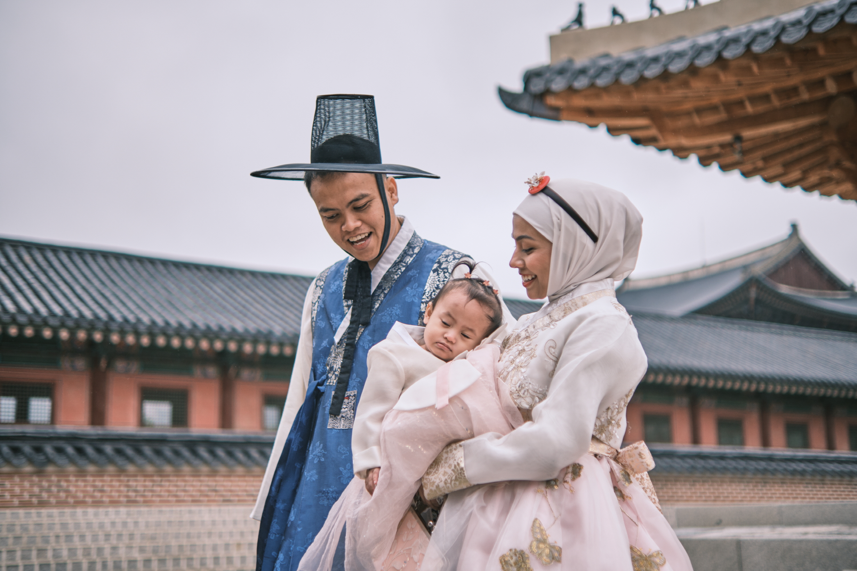 景福宮韓服體驗與歷史之旅 (Hanbok Photoshoot and History Tour at Gyeongbokgung Palace)
