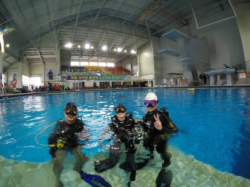 Open Water Diver in Busan with PADI 5 Star IDC