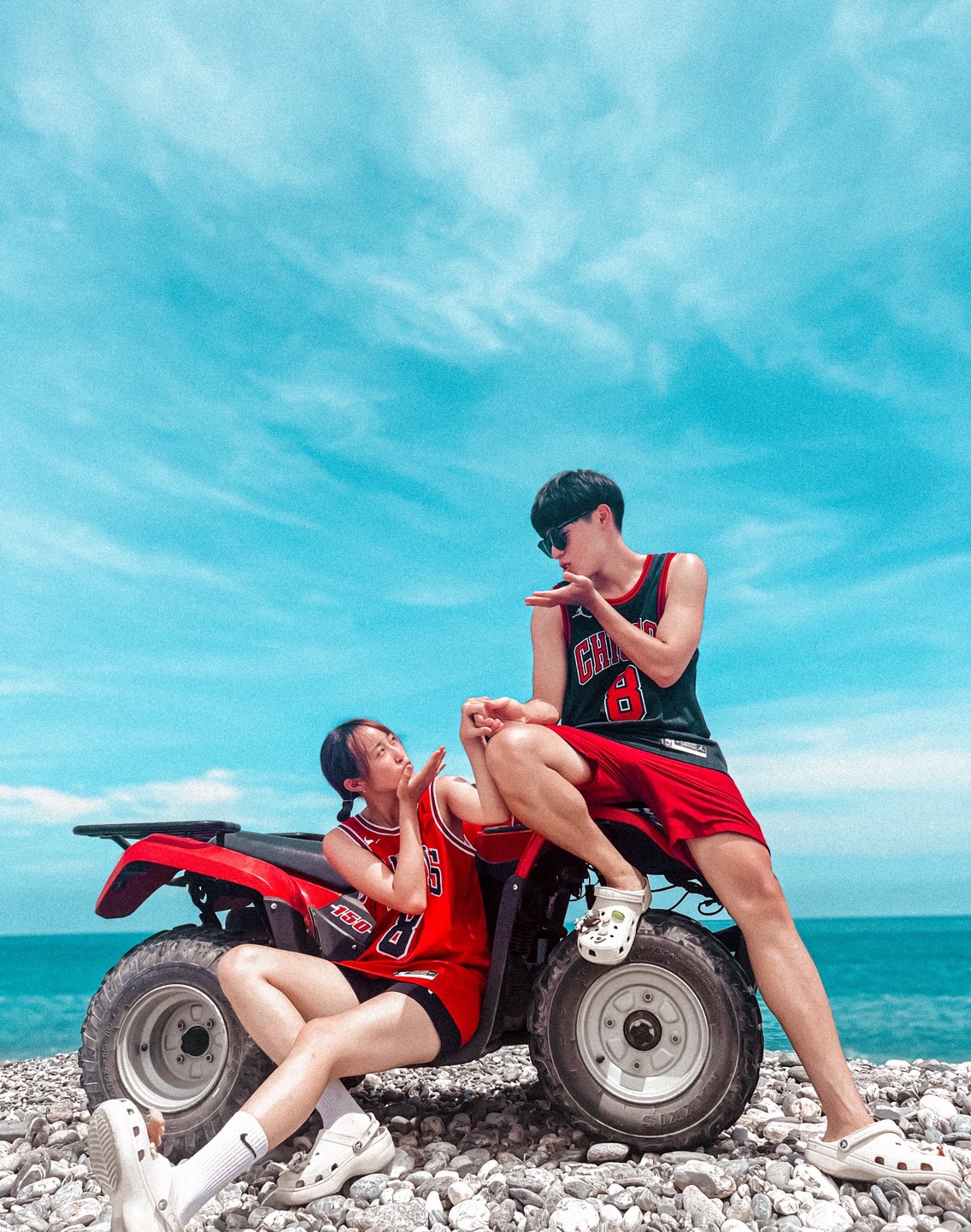 Hualien: Hi Ocean Heart Sky Mirror Beach Car