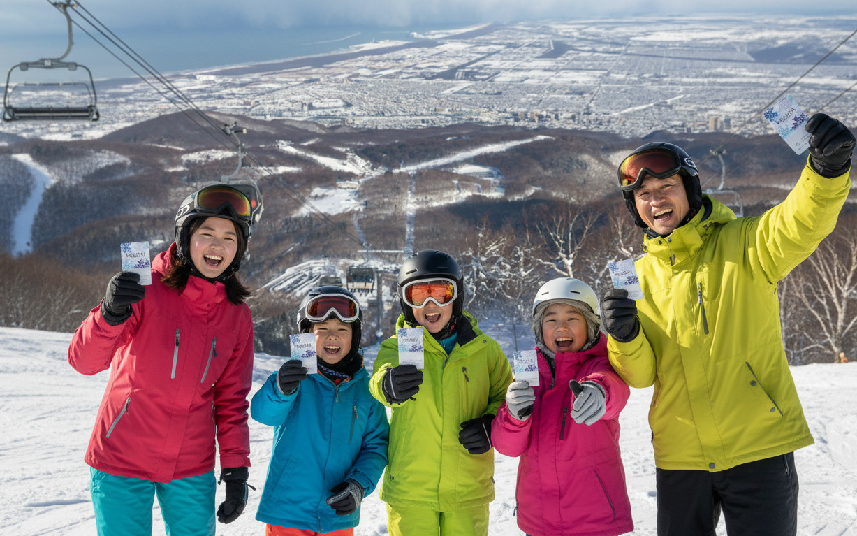 Sapporo Teine Ski Resort Lift Ticket