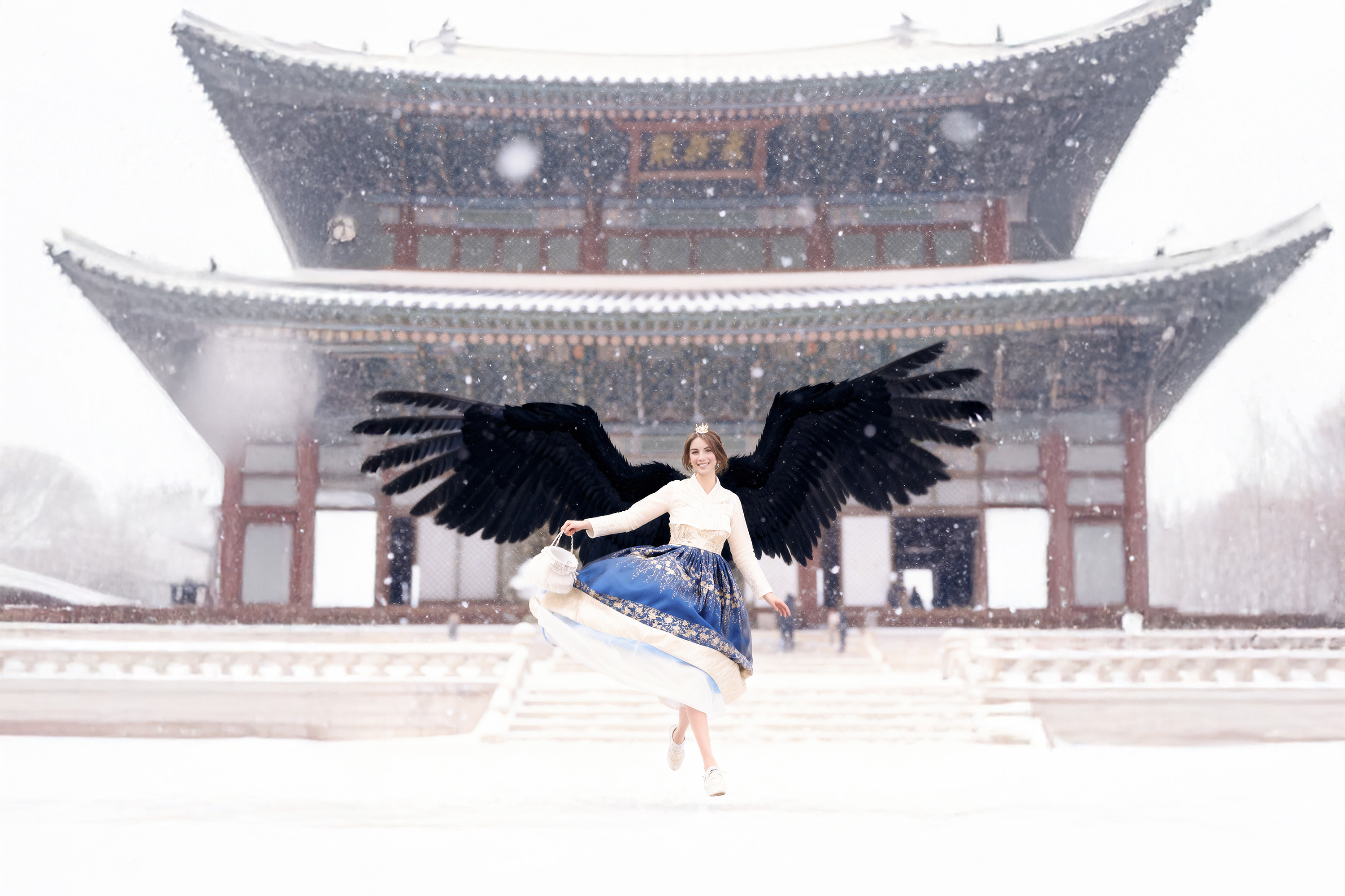 Gyeongbokgung Hanbok Photoshoot Experience by HAB KOREA