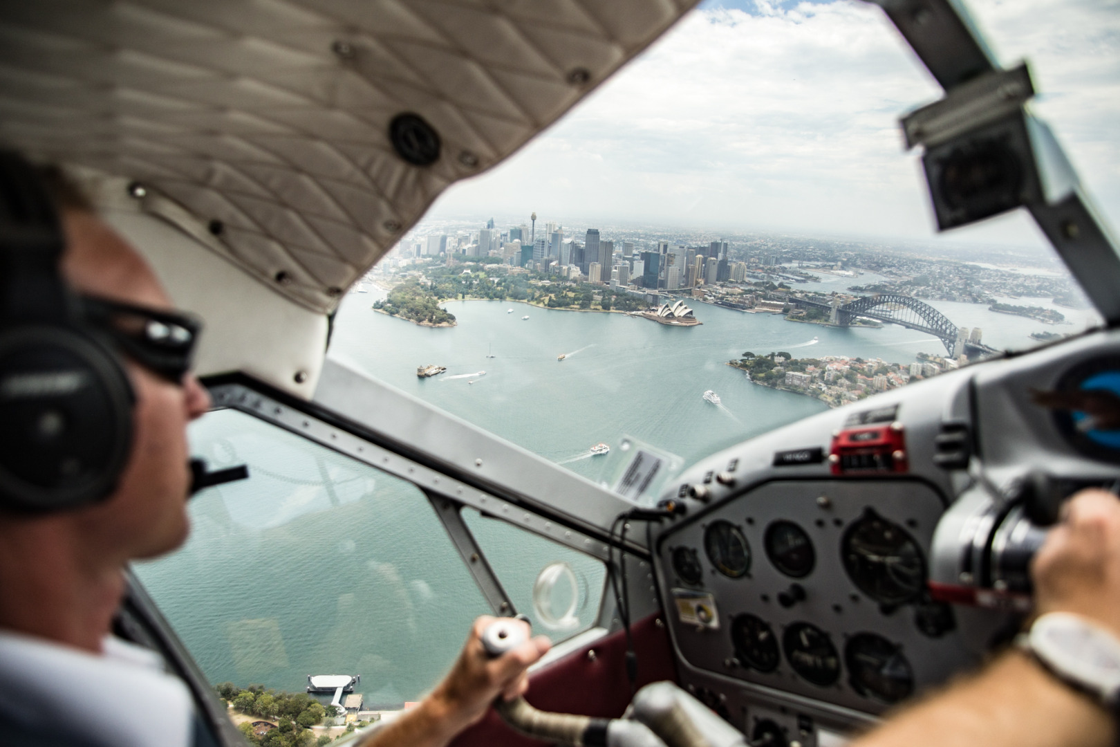 雪梨水上飛機飛行體驗