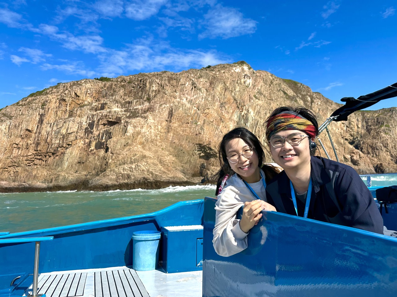 Sea Palace, Wang Chau, Hong Kong UNESCO Global Geopark (Yacht Cruise through Four Sea Arches Volcano in Hong Kong)