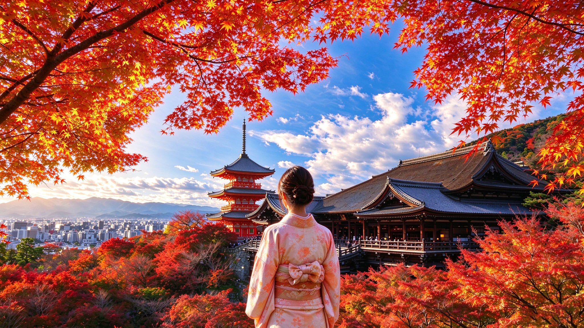 One-day tour of Kyoto Kiyomizu-dera, Fushimi Inari Taisha, and Arashiyama