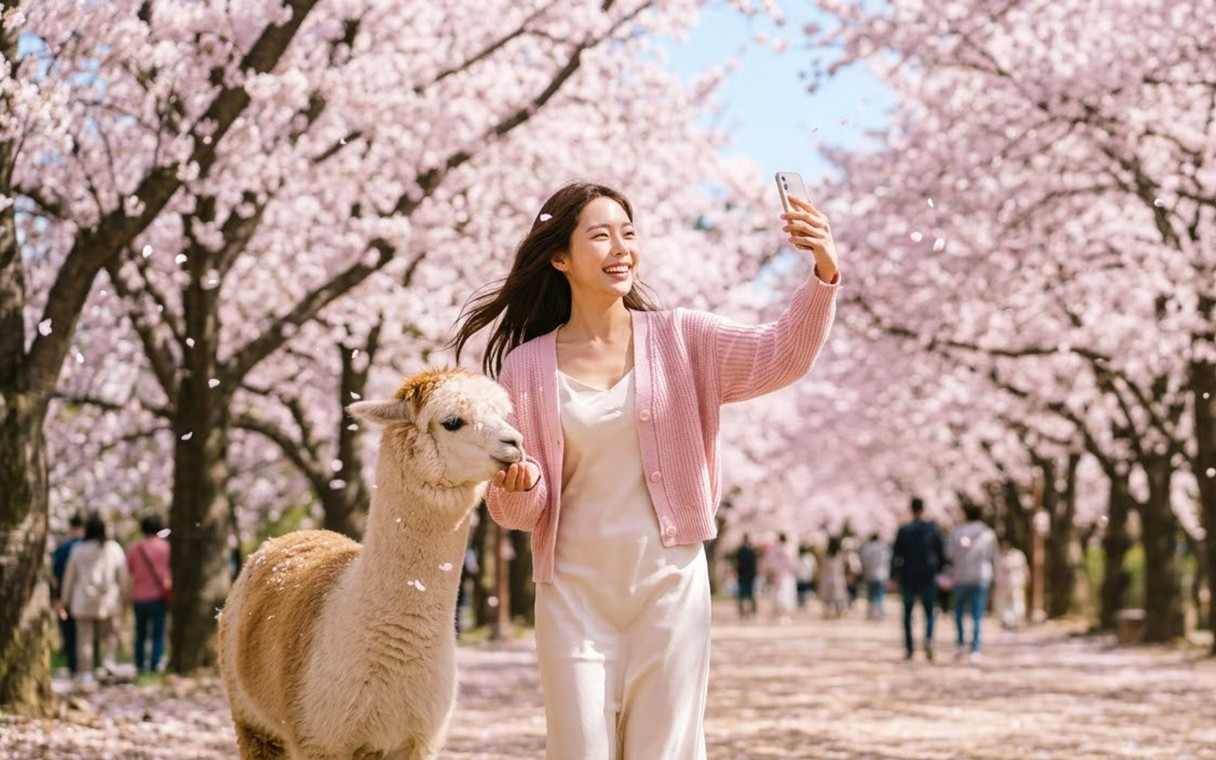 Nami Island Tour | Rail Bike, Alpaca, Legoland, Morning Calm Garden