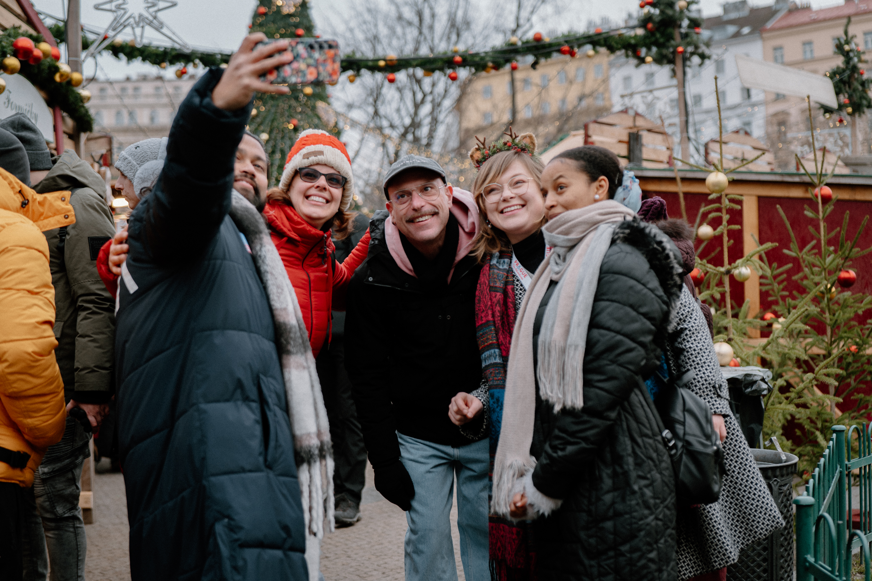Capture fun memories with your small group as you explore Prague’s Christmas markets together.