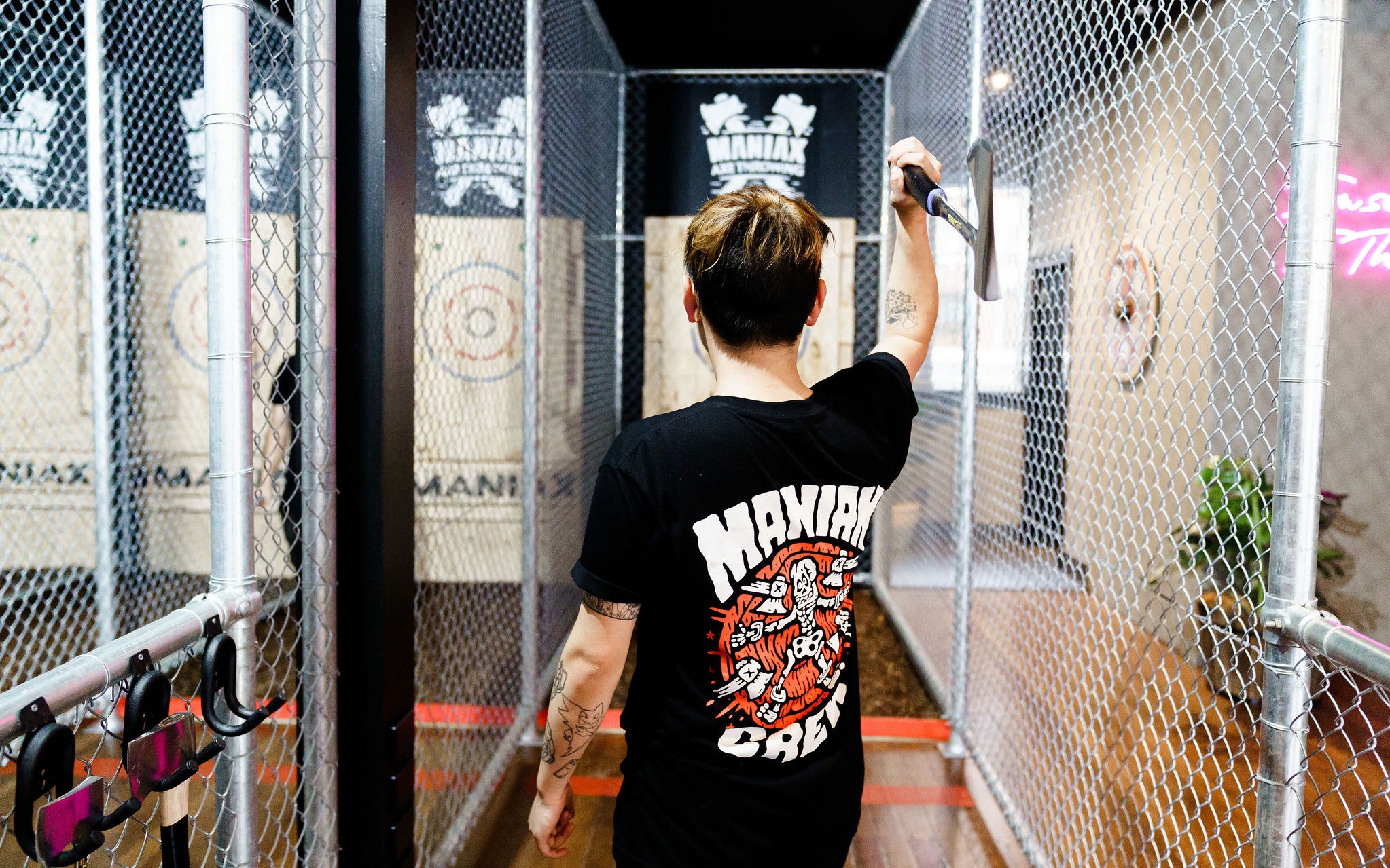 MANIAX Axe Throwing Experience in Brisbane