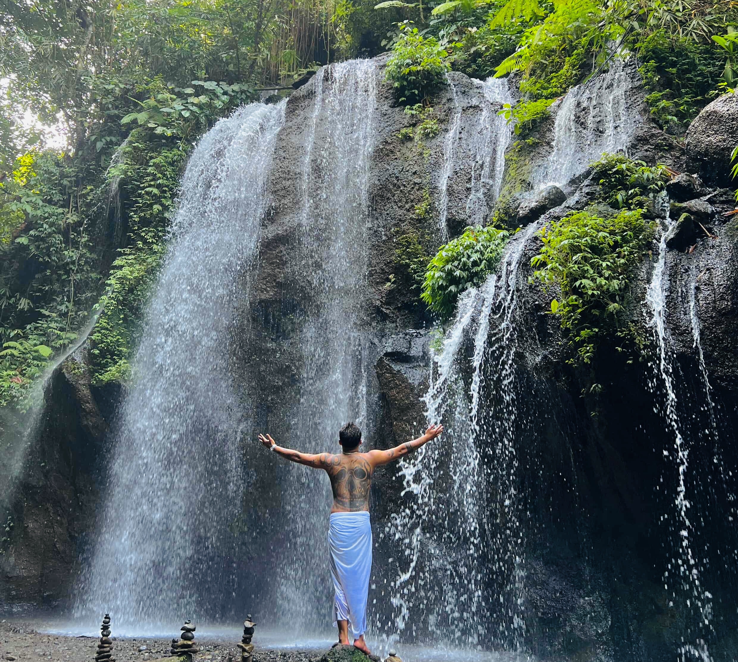 Bali Taman Beji Griya Waterfall & Ubud Swing Private Day Tour