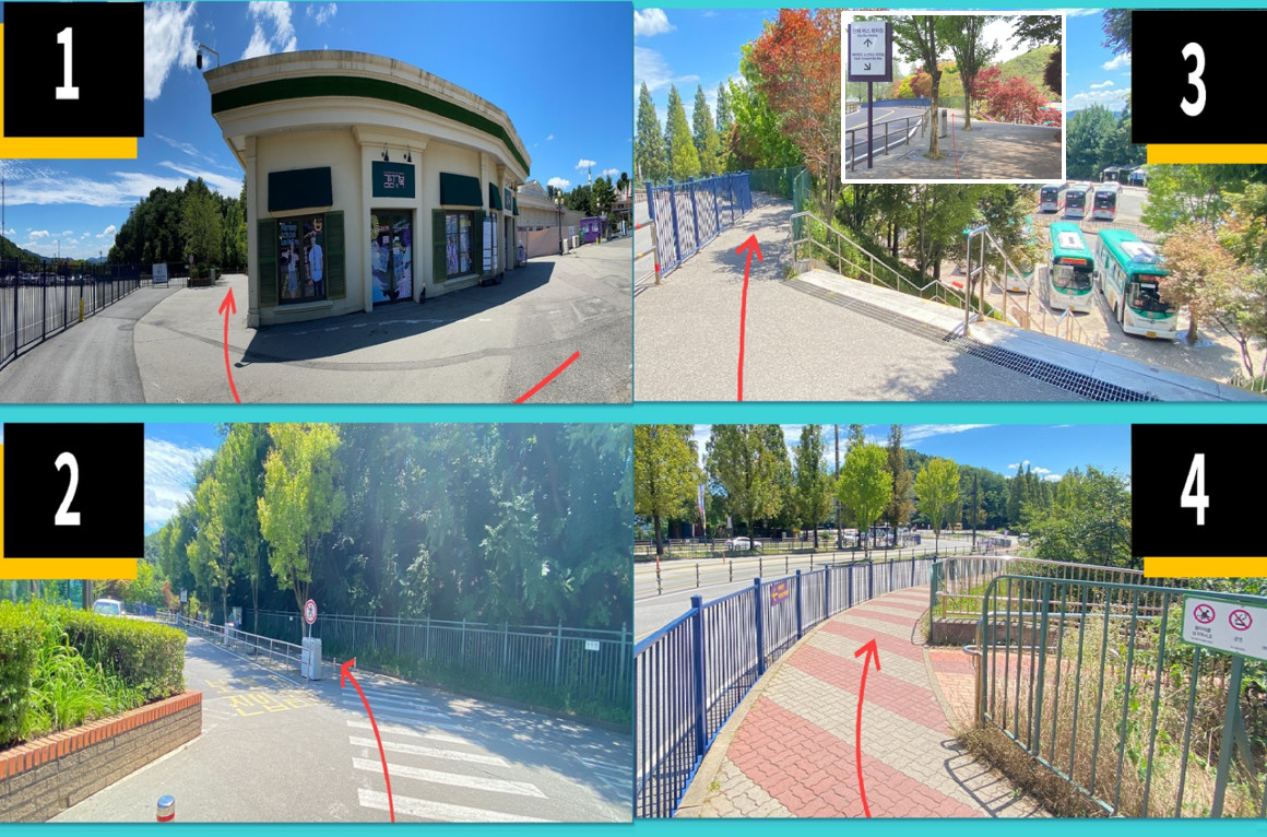 Directions to the return location