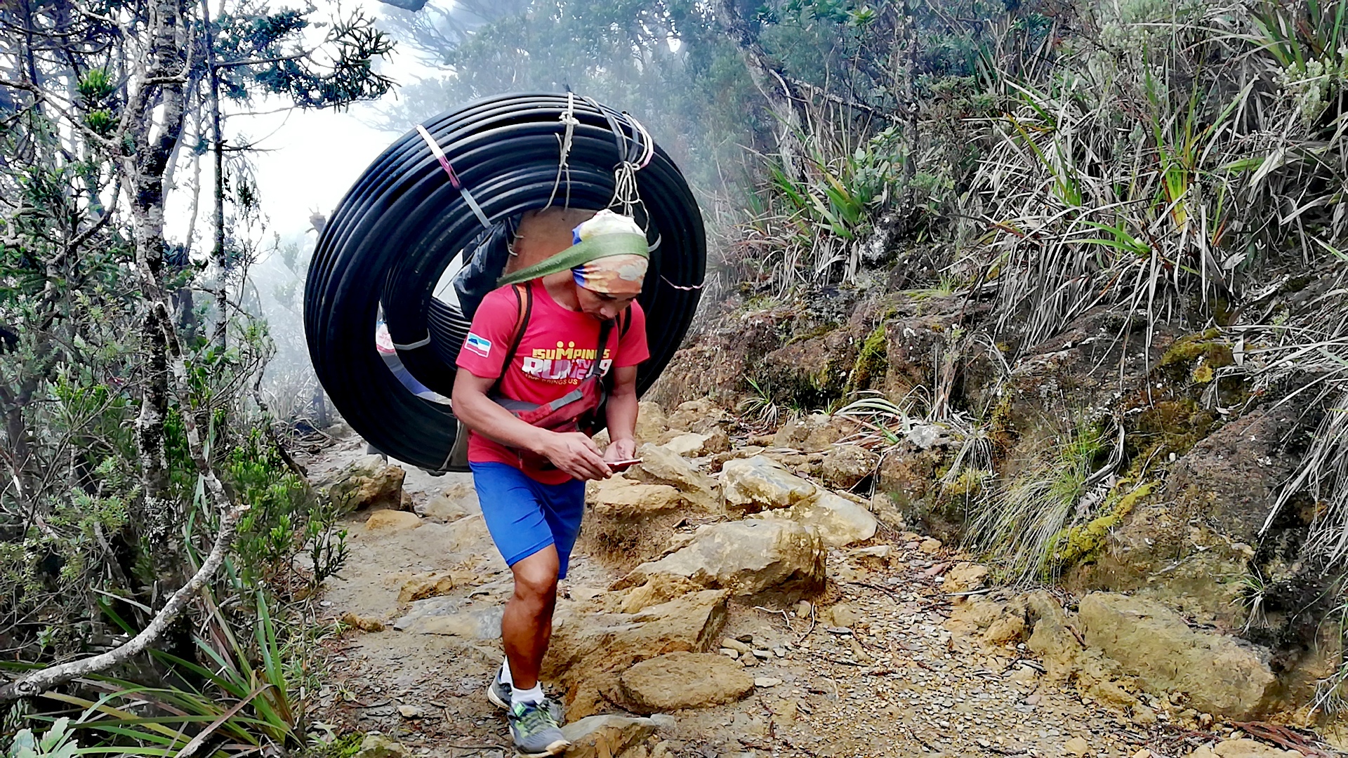 基納巴盧山私人鐵索攀巖體驗