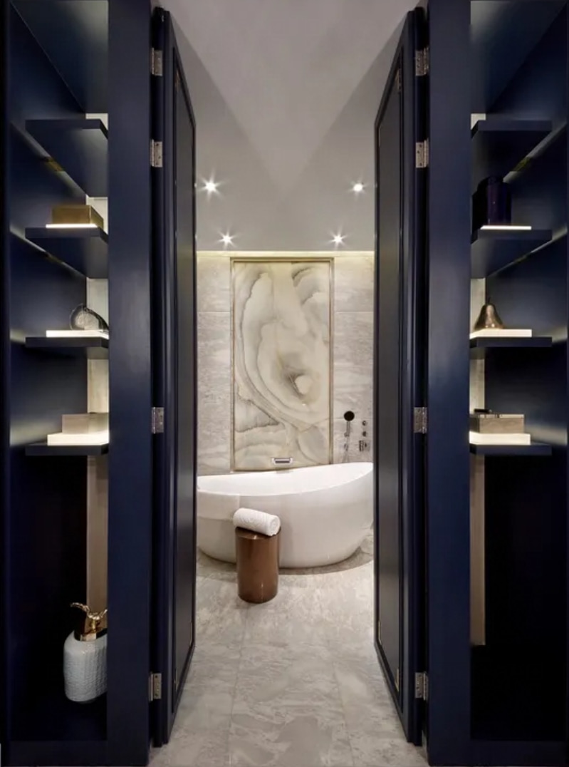 Luxury Post-Modern Style Twin Room Reference Image