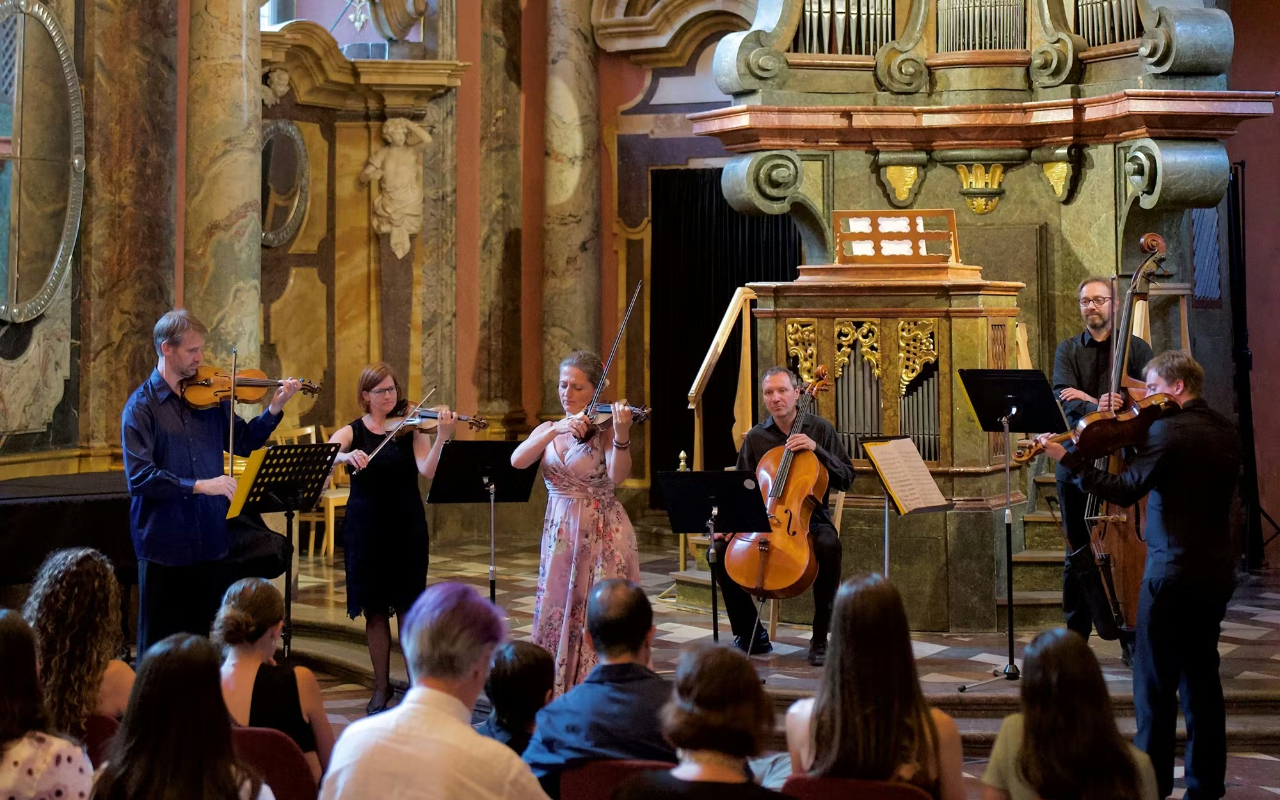 An enchanting evening of classical music inside Prague’s magnificent Baroque Mirror Chapel