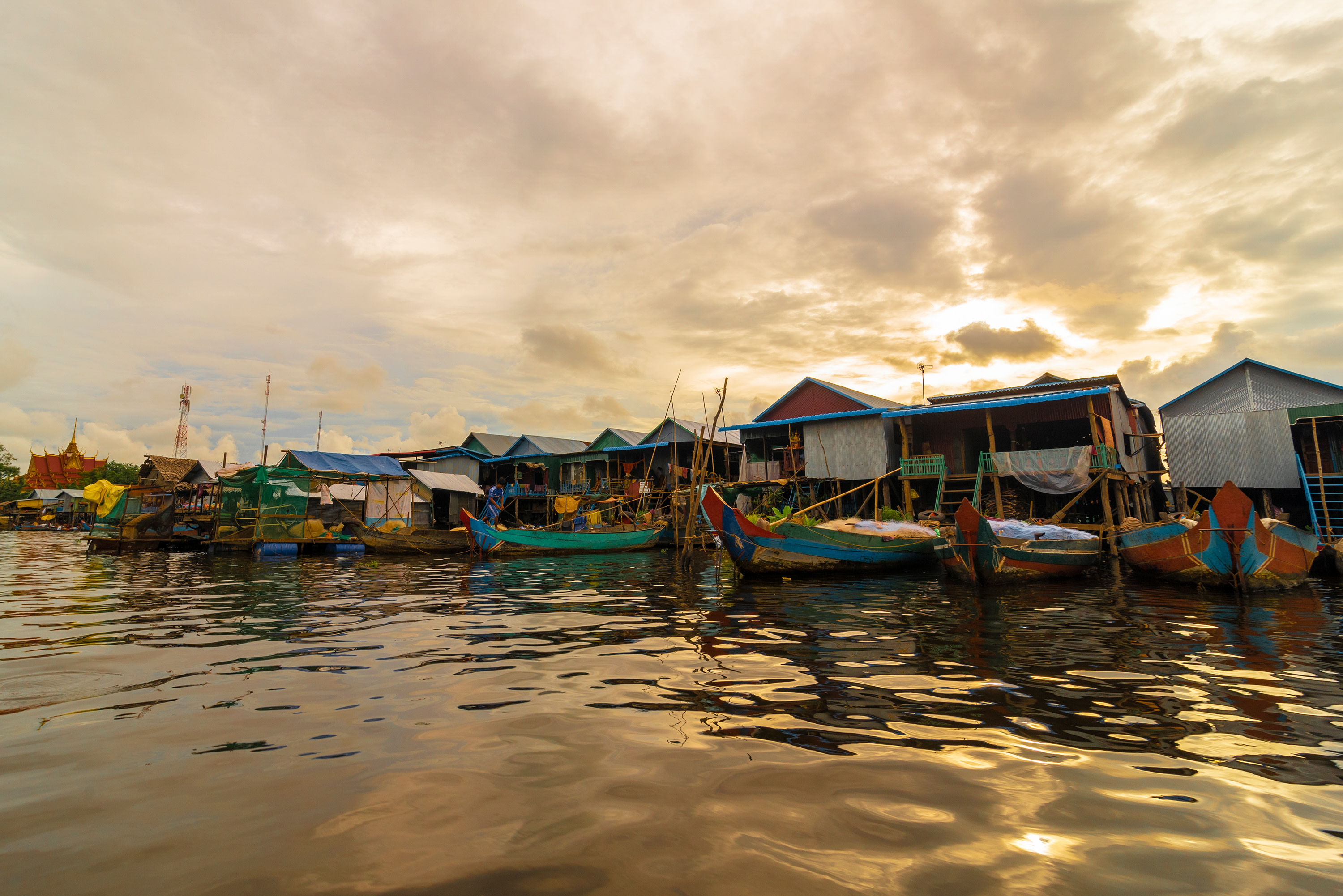 Siem Reap Kampong Phluk Floating Village Half-Day Join-in Boat Tour