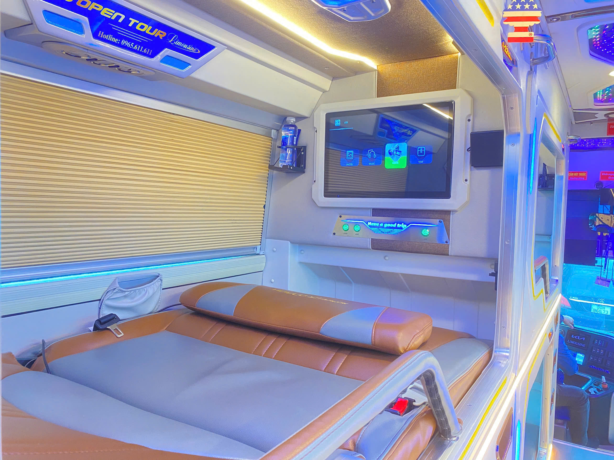 寧平 - 順化臥鋪巴士（G8 Open Tour）