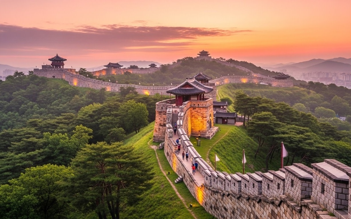 Hwaseong Fortress/Starfield Suwon Library/Gwangmeyong Cave tour 