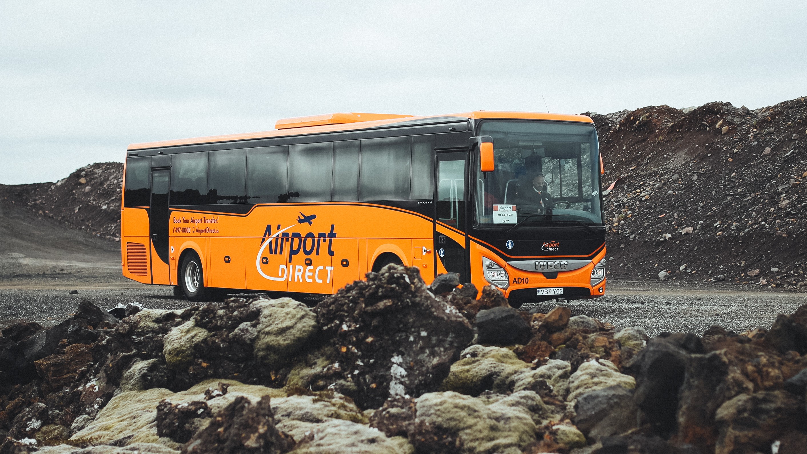Airport Direct offers convenient pick-up from your hotel, guesthouse, or key locations in downtown Reykjavik!