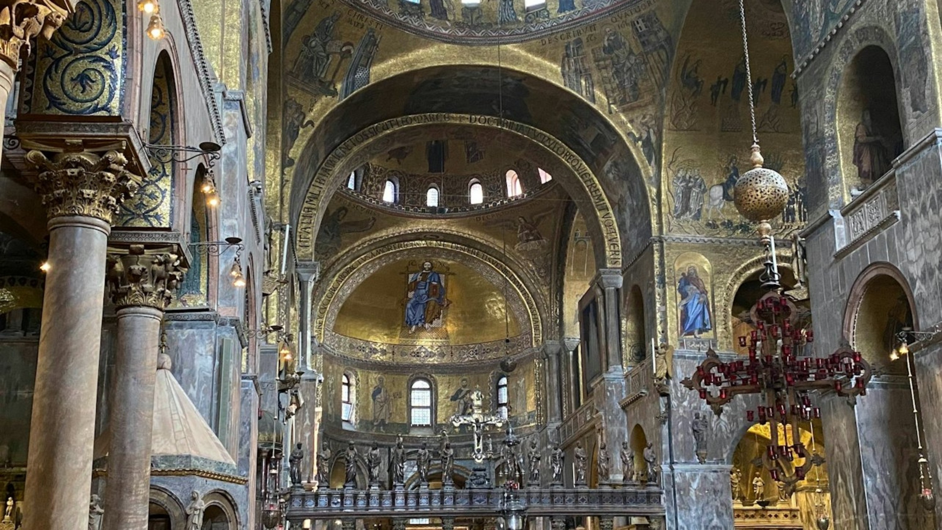 Experience St. Mark’s soaring domes and arches, showcasing Byzantine architectural heritage