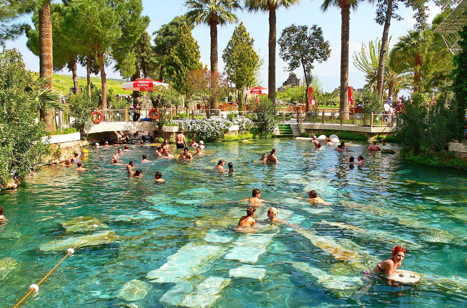 Pamukkale & Hierapolis Day Trip from Antalya with Lunch and Transfer